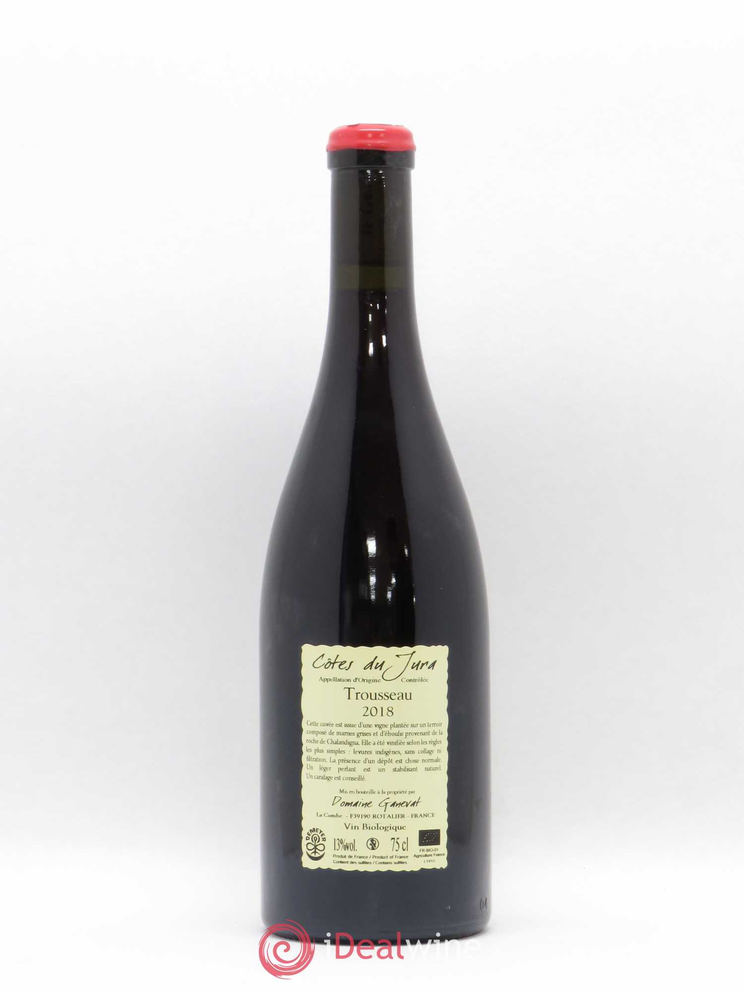 Côtes du Jura Plein Sud Jean-François Ganevat (Domaine) 2018 - Lot de 1 bouteille - 1