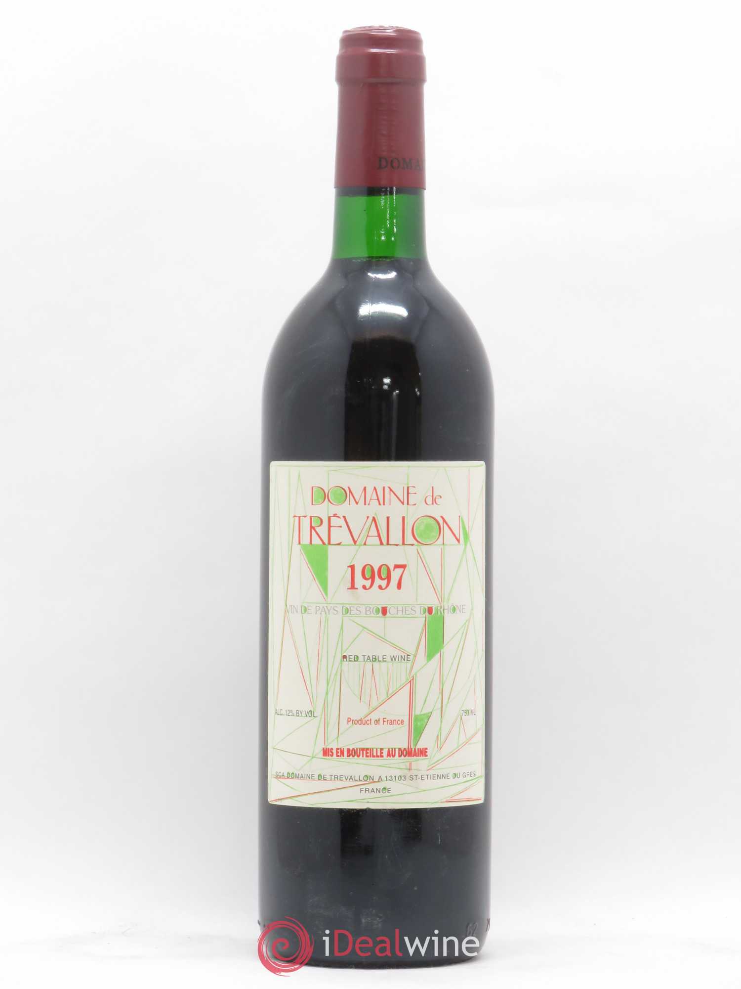 VDP Bouches du Rhône Trévallon (Domaine de) Eloi Dürrbach 1997 - Posten von 1 Flasche - 0