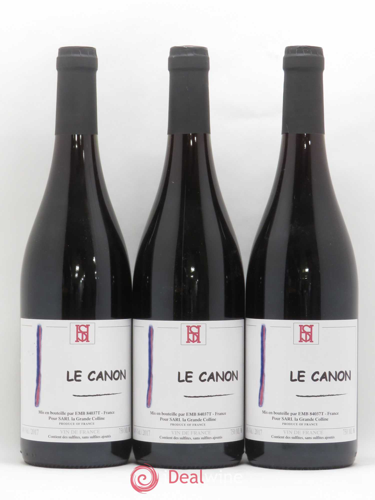 Vin de France Le Canon Hirotake Ooka - Domaine La Grande Colline 2017 - Lot de 6 bouteilles - 1