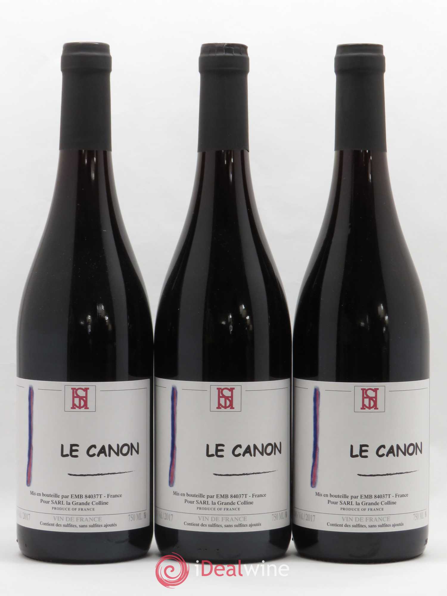 Vin de France Le Canon Hirotake Ooka - Domaine La Grande Colline 2017 - Lot de 6 bouteilles - 1