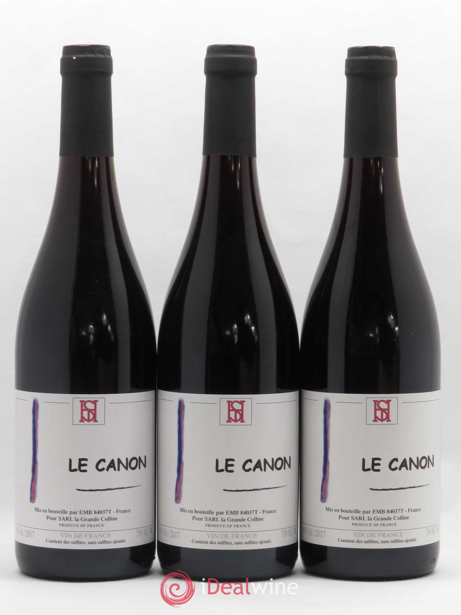 Vin de France Le Canon Hirotake Ooka - Domaine La Grande Colline 2017 - Lot de 6 bouteilles - 2