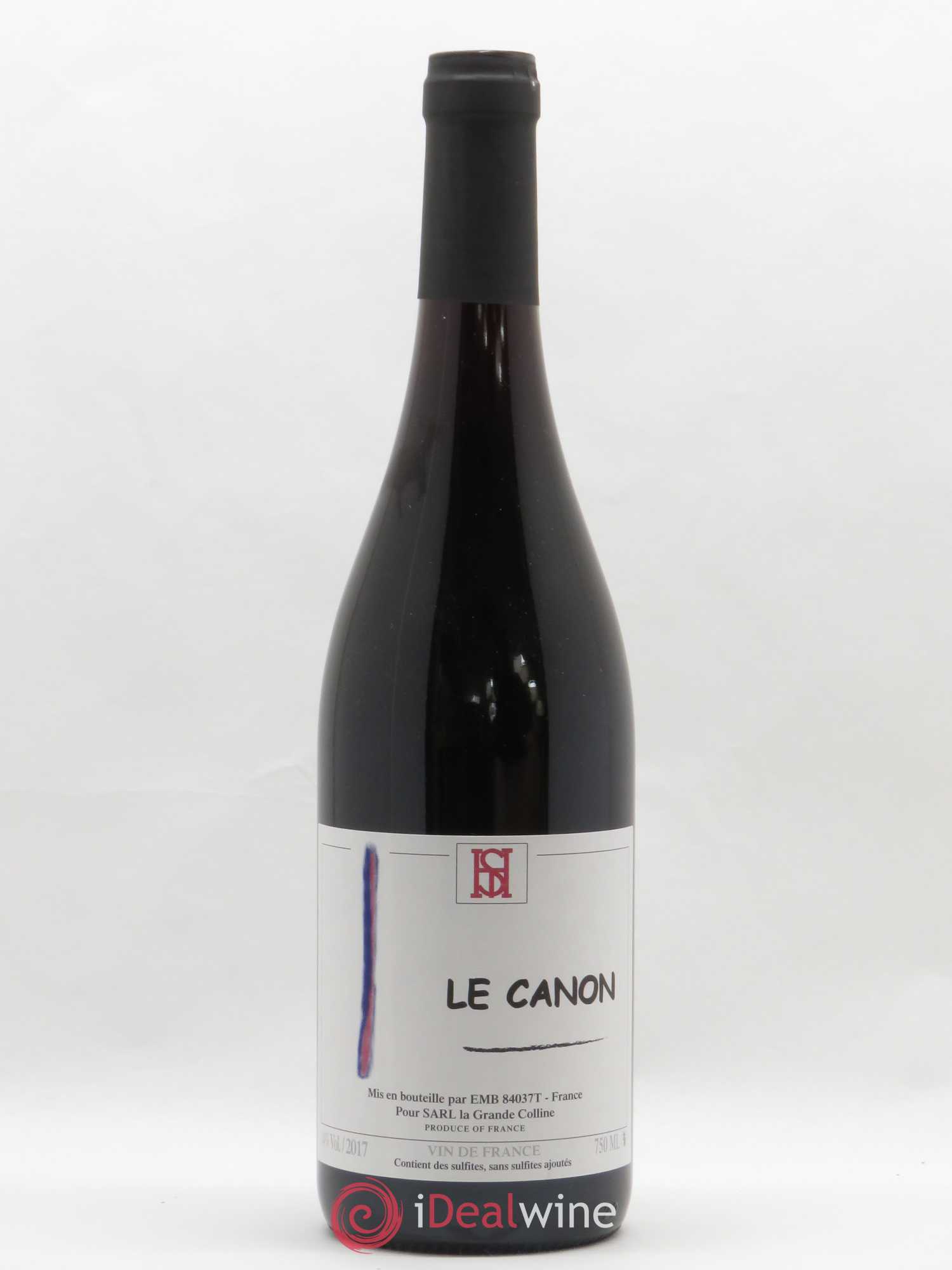 Vin de France Le Canon Hirotake Ooka - Domaine La Grande Colline 2017 - Lot de 1 bouteille - 0