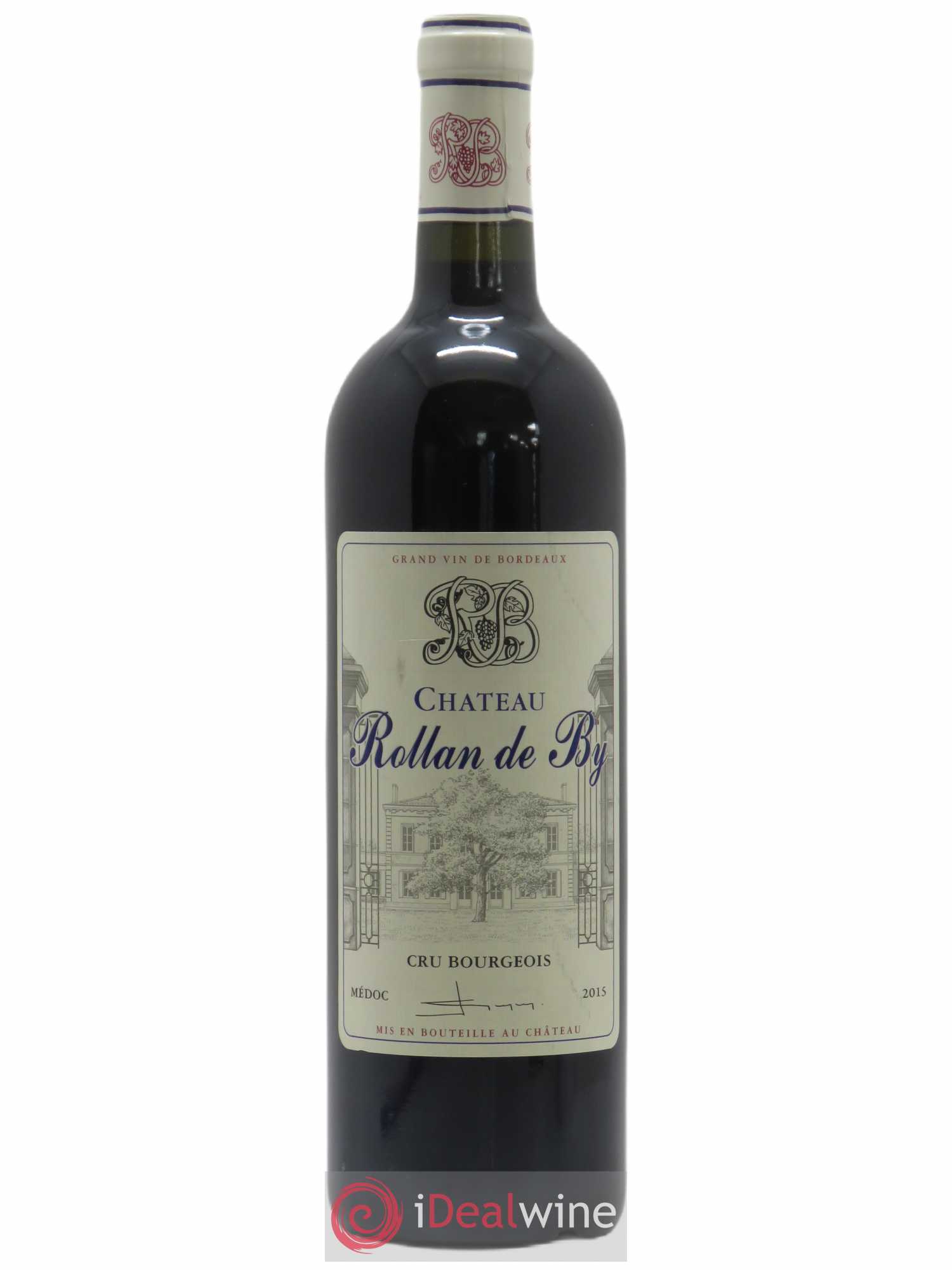 Château Rollan de By Cru Bourgeois 2015 - Lot de 1 bouteille - 0