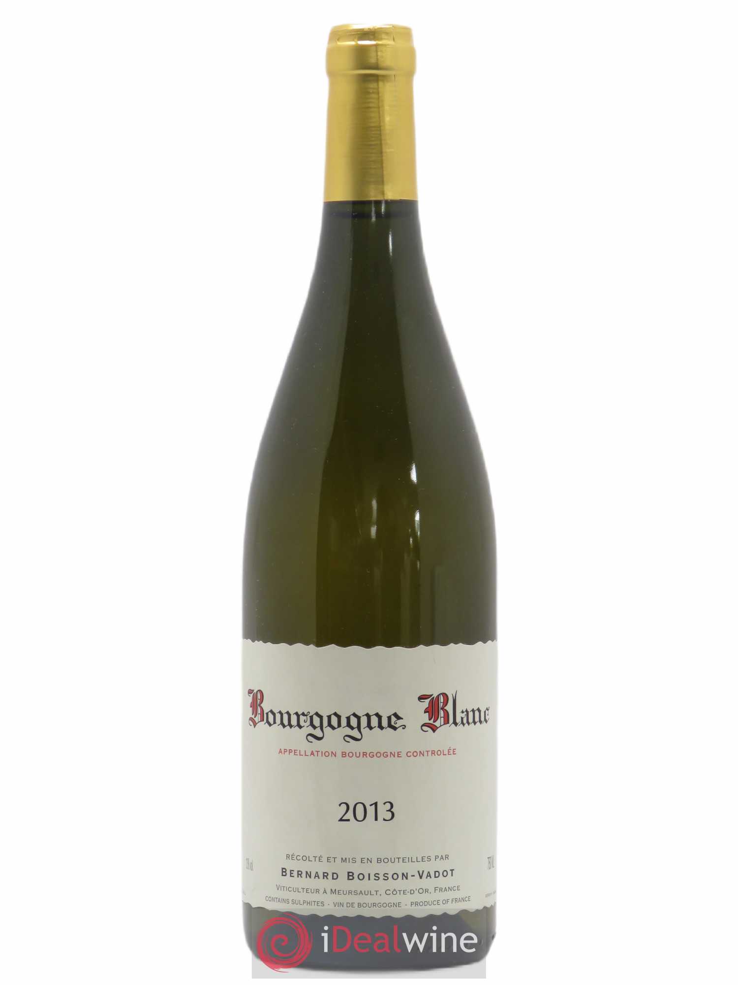 Bourgogne Boisson-Vadot (Domaine) 2013 - Lot de 1 bouteille - 0