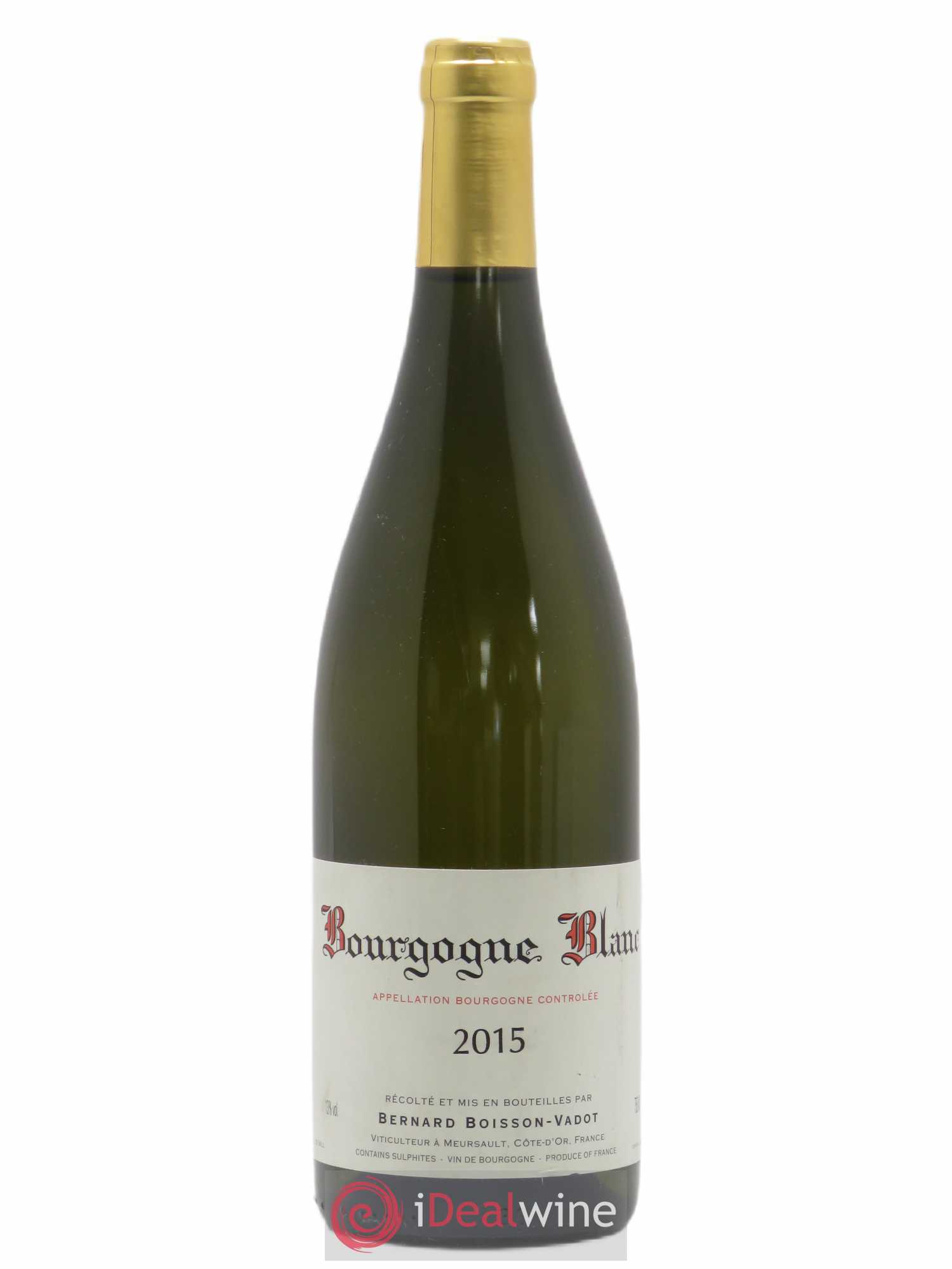 Bourgogne Boisson-Vadot (Domaine) 2015 - Lot de 1 bouteille - 0