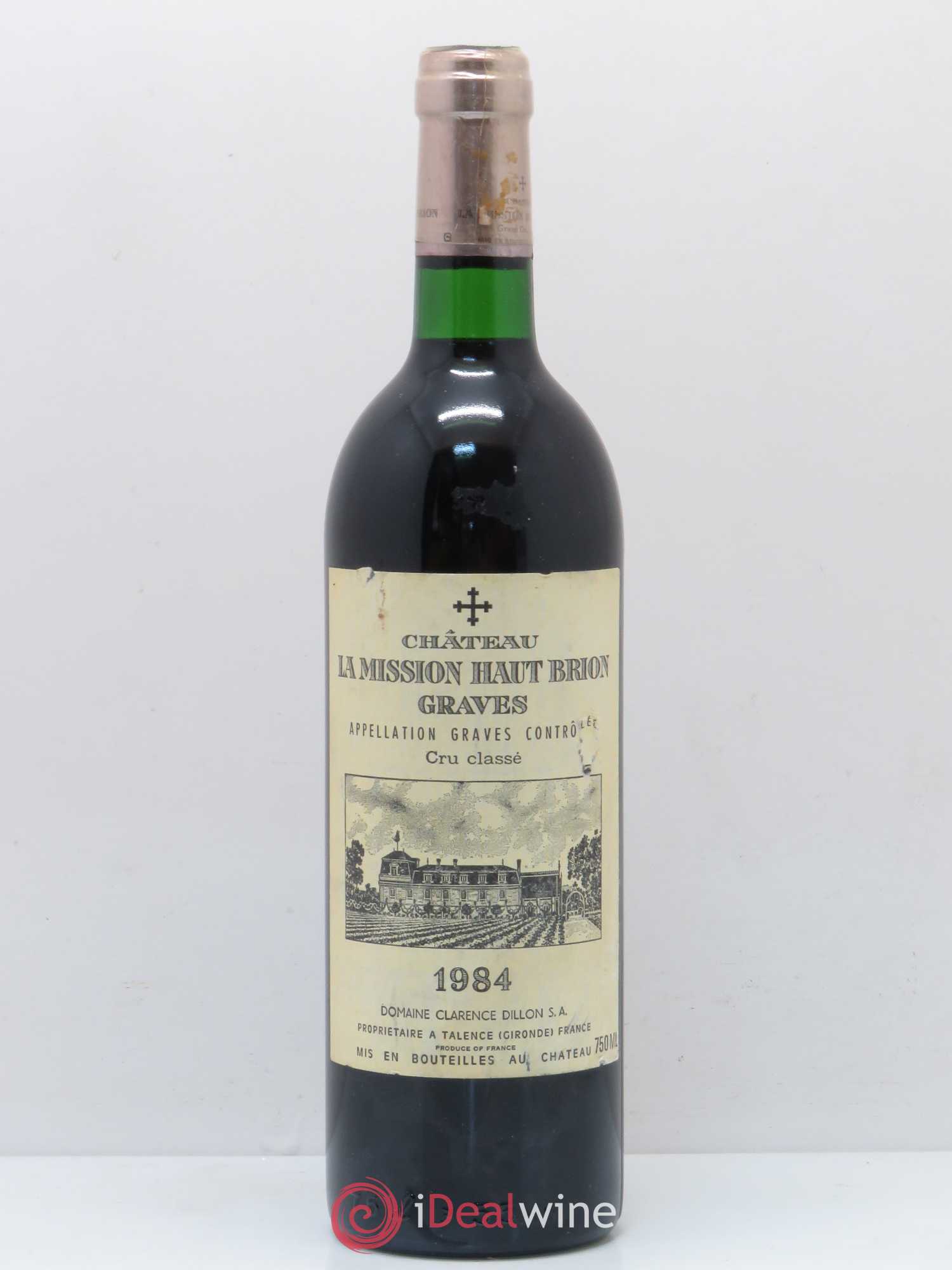 Château la Mission Haut-Brion Cru Classé de Graves 1984 - Lot de 1 bouteille - 0