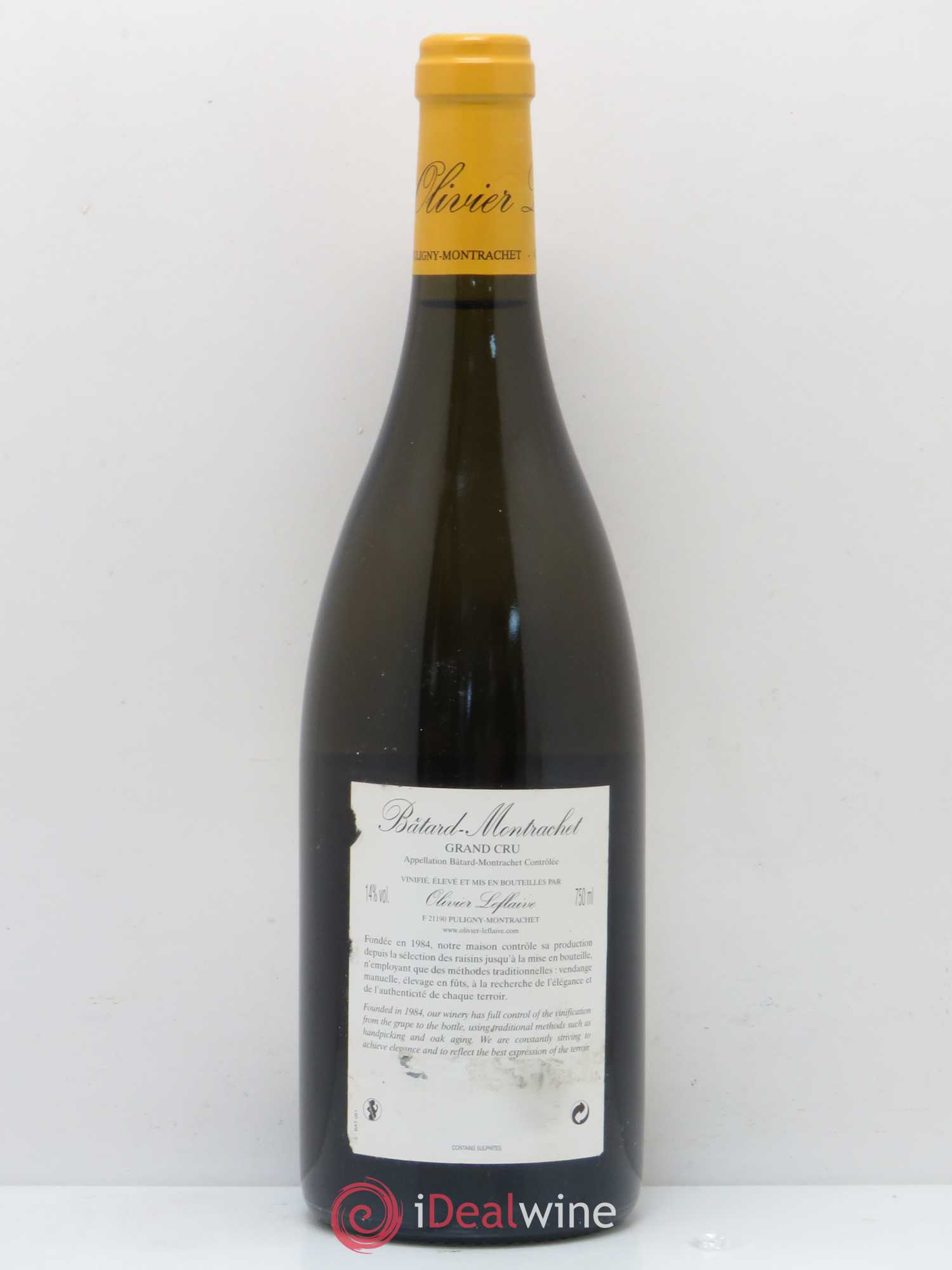 Bâtard-Montrachet Grand Cru Olivier Leflaive 2005 - Lot de 1 bouteille - 1