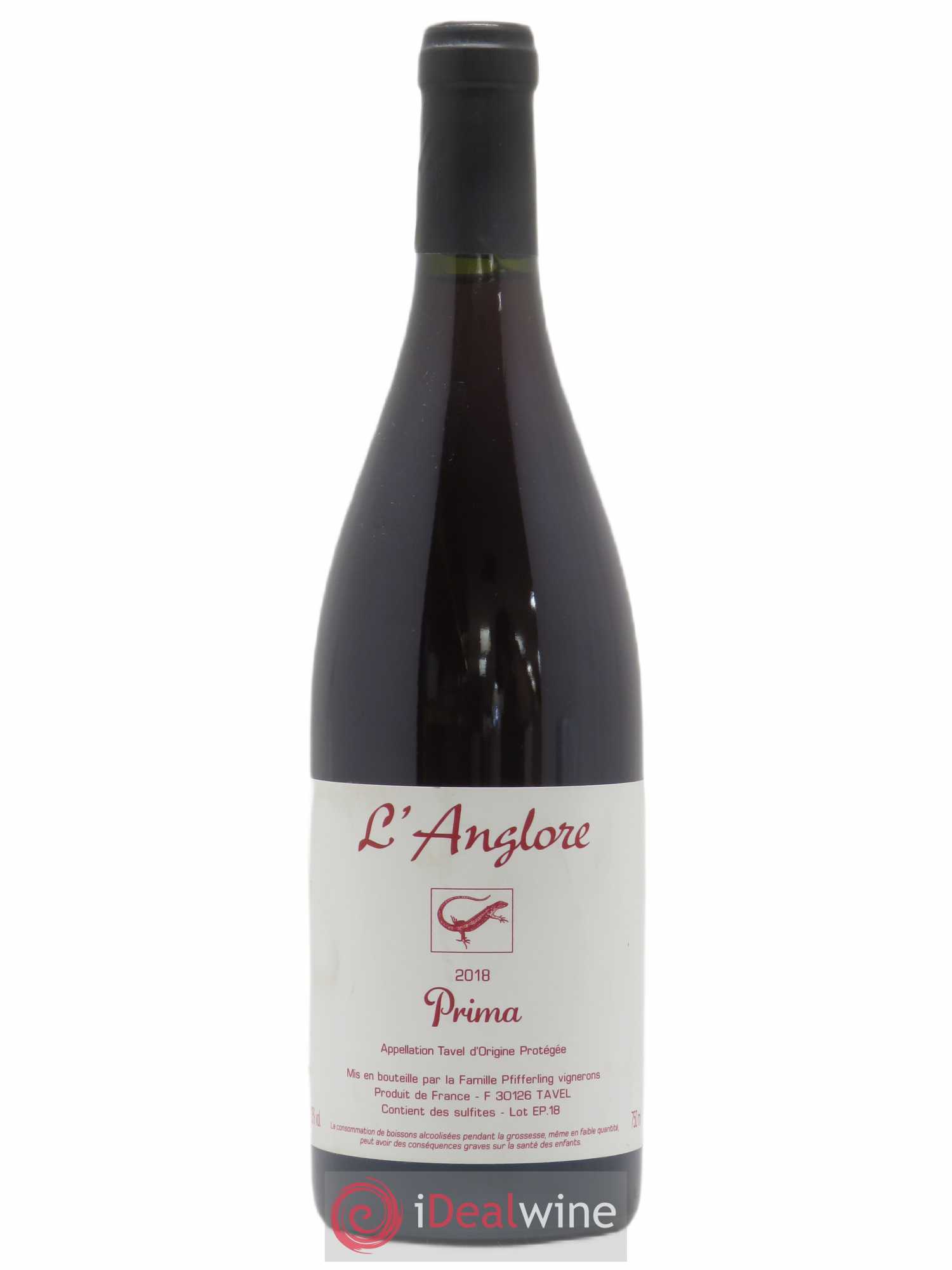 Tavel Prima L'Anglore 2018 - Posten von 1 Flasche - 0