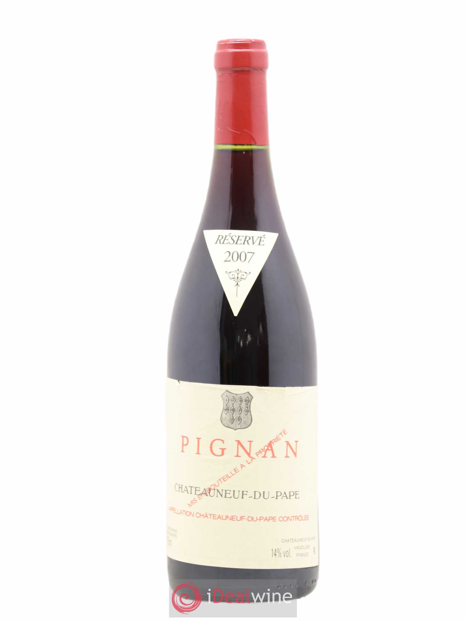 Châteauneuf-du-Pape Pignan Emmanuel Reynaud 2007 - Lot de 1 bouteille - 0