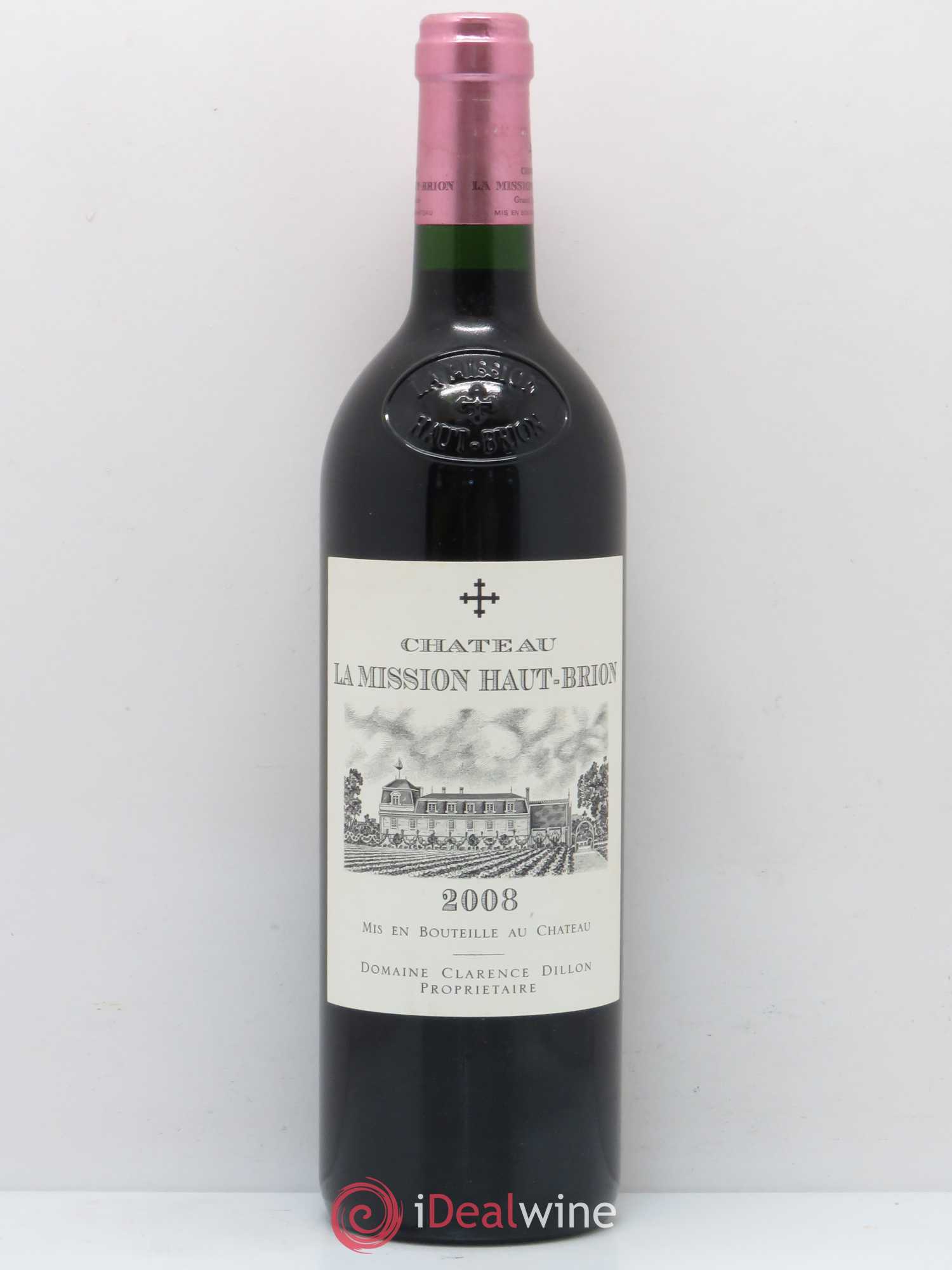 Château la Mission Haut-Brion Cru Classé de Graves 2008 - Lot de 1 bouteille - 0