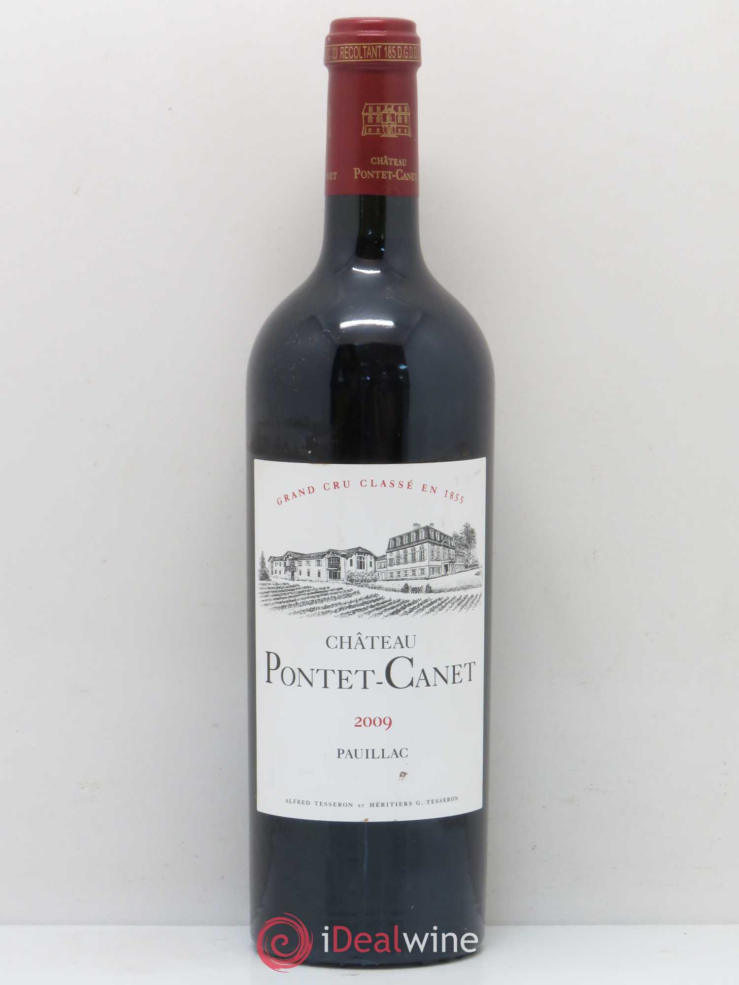 Château Pontet Canet 5ème Grand Cru Classé 2009 - Lot de 1 bouteille - 0
