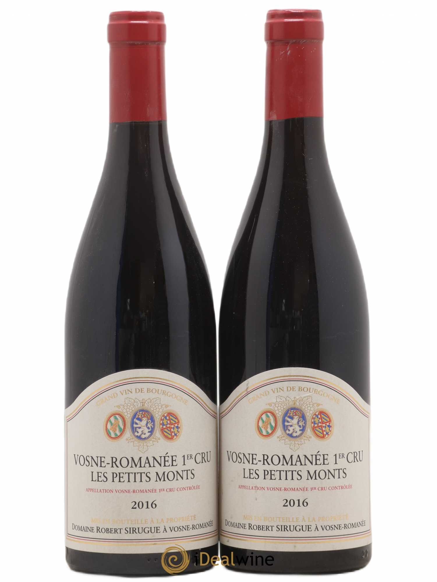 Vosne-Romanée 1er Cru Les Petits Monts Robert Sirugue (Domaine) 2016 - Lot de 2 bouteilles - 0