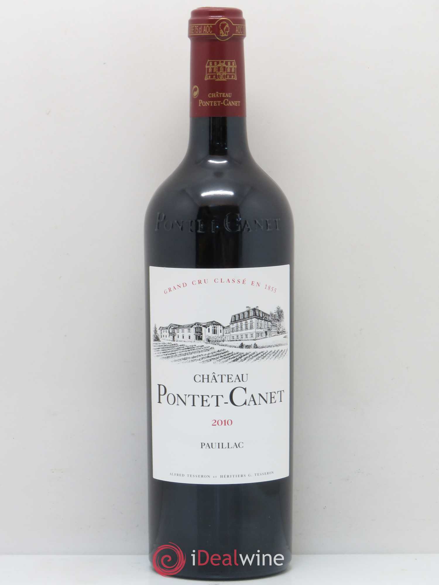Château Pontet Canet 5ème Grand Cru Classé 2010 - Lot de 1 bouteille - 0