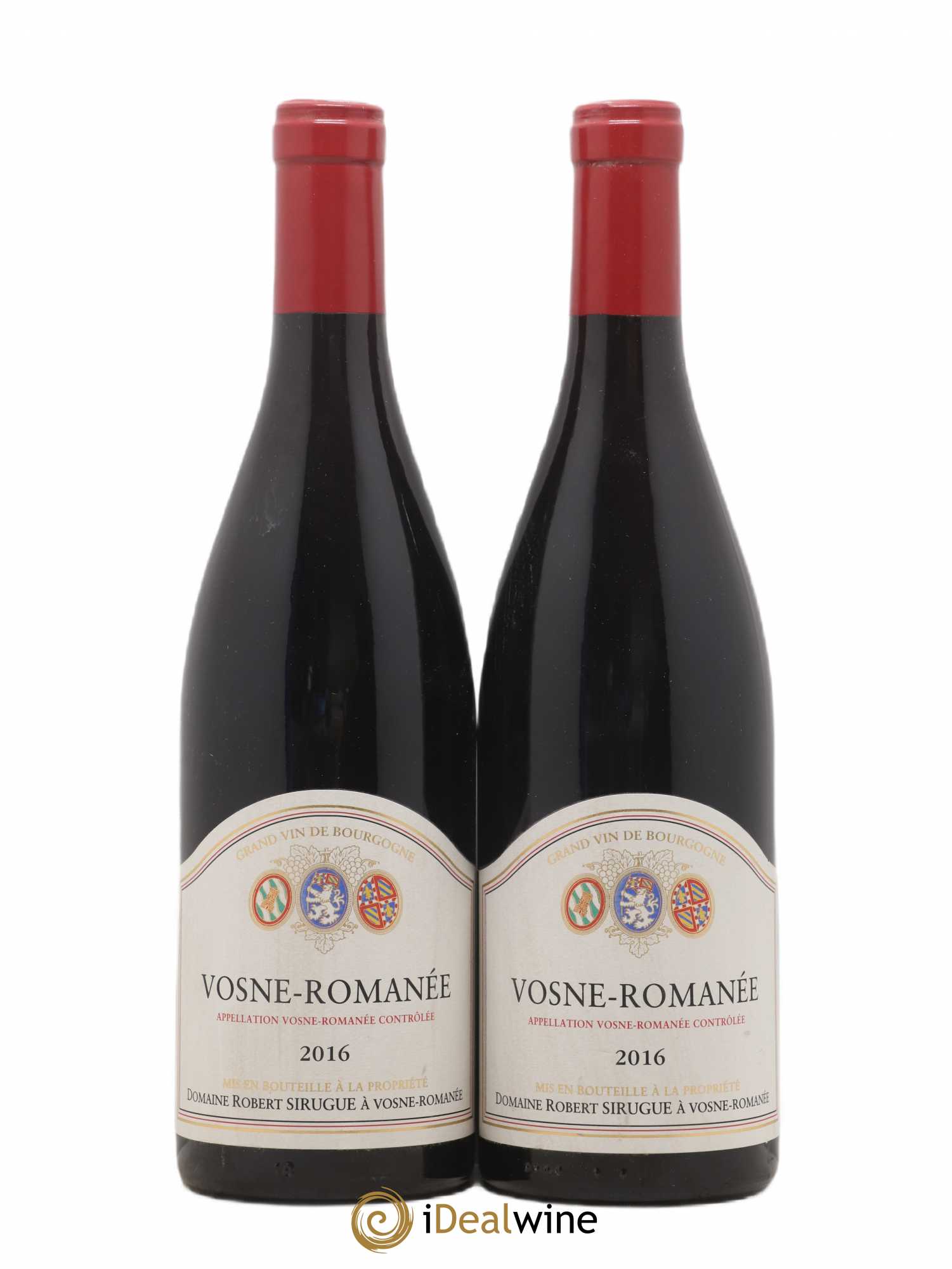 Vosne-Romanée Robert Sirugue (Domaine) 2016 - Lot de 2 bouteilles - 0