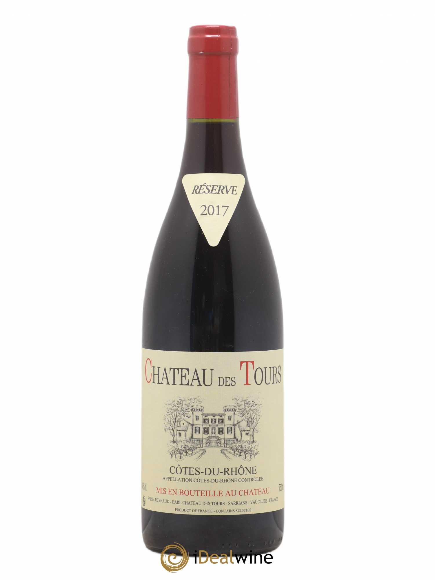 Côtes-du-Rhône Château des Tours Emmanuel Reynaud 2017 - Lot de 1 bouteille - 0