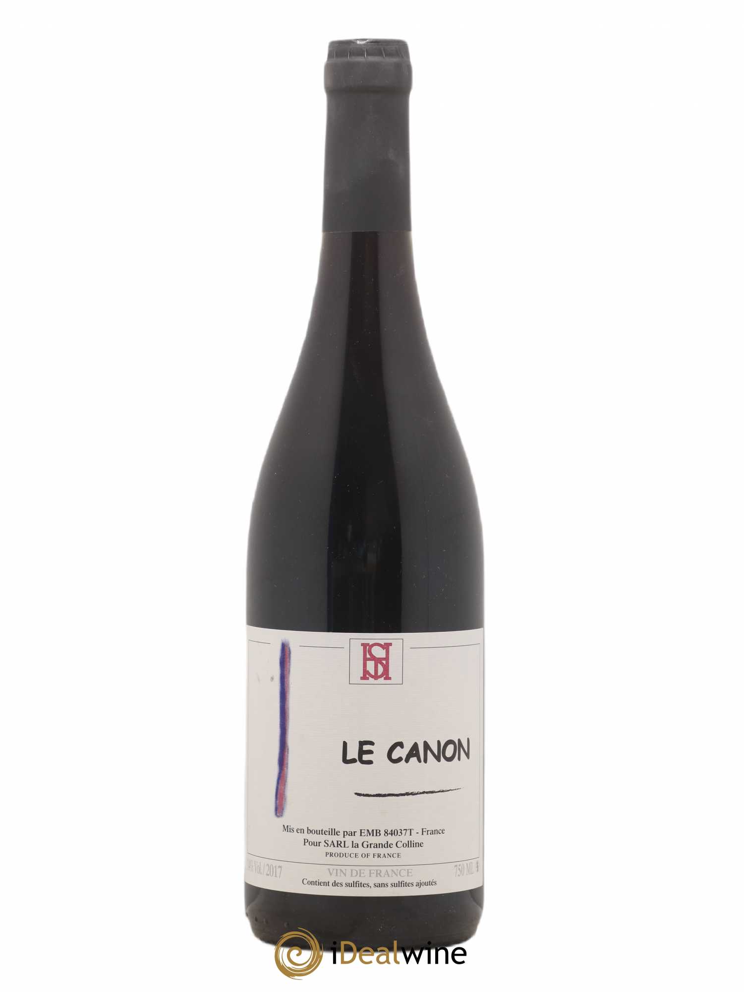 Vin de France Le Canon Hirotake Ooka - Domaine La Grande Colline 2017 - Lot de 1 bouteille - 0