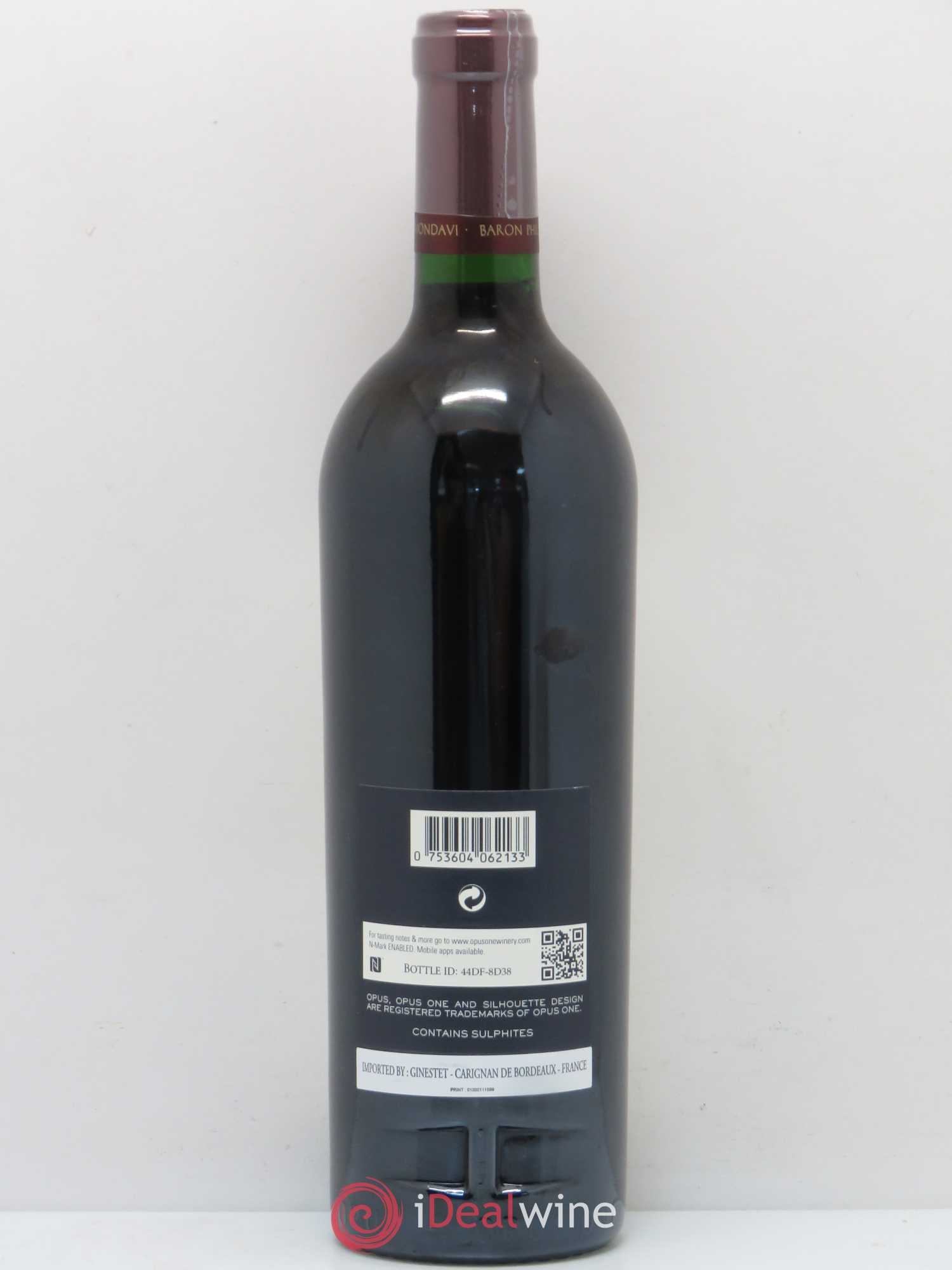 Napa Valley Opus One Robert Mondavi 2013 - Lot de 1 bouteille - 1
