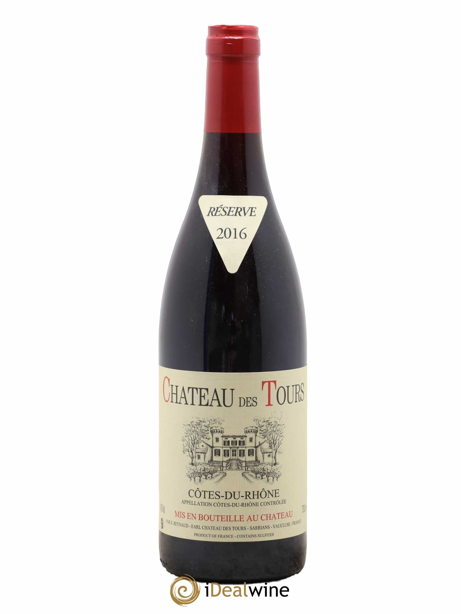 Côtes-du-Rhône Château des Tours Emmanuel Reynaud 2016 - Lot de 1 bouteille - 0