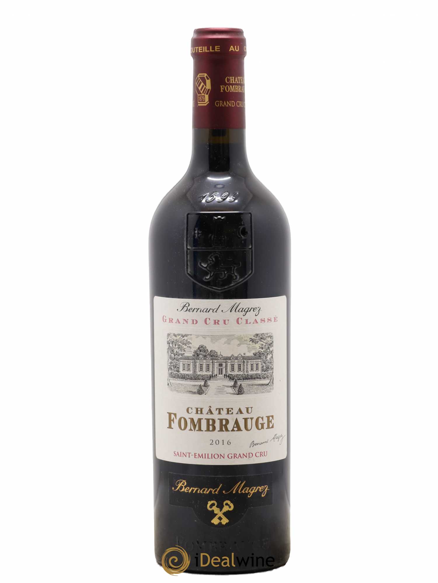 Château Fombrauge Grand Cru Classé 2016 - Lot de 1 bouteille - 0