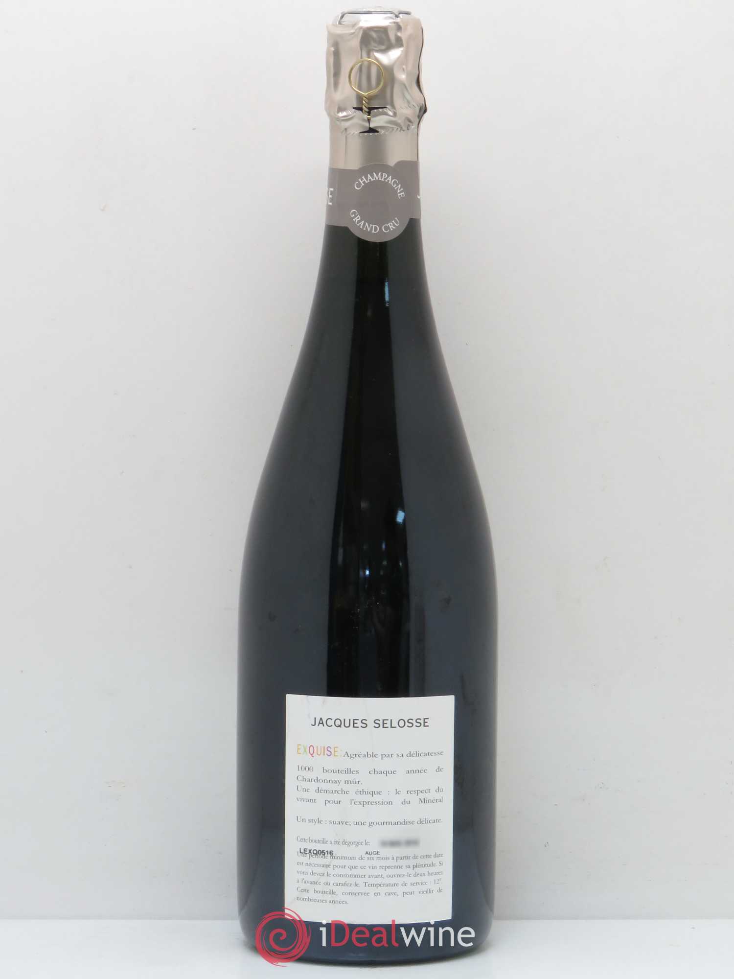 Exquise NV Jacques Selosse - Lot de 1 bouteille - 1