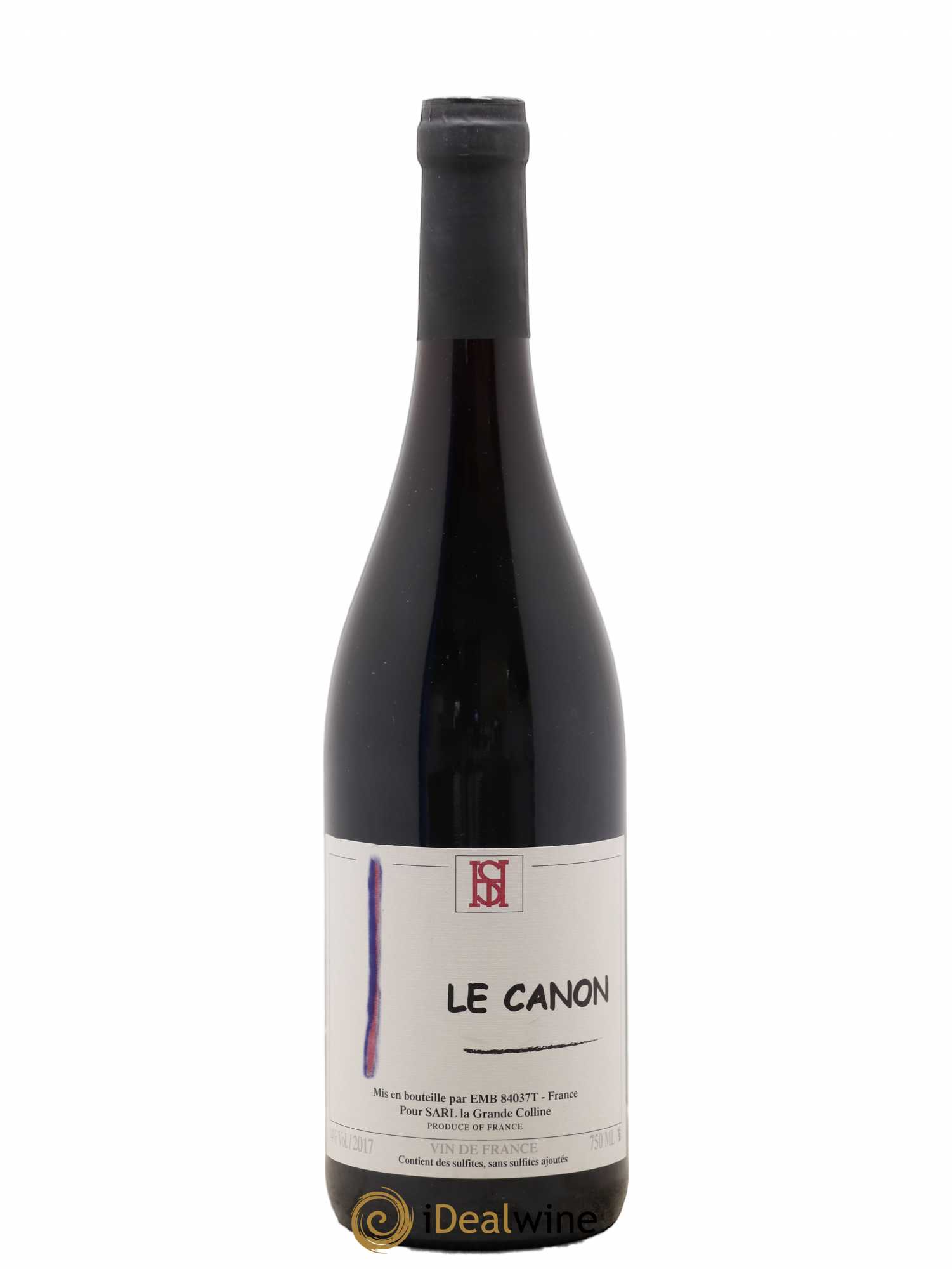 Vin de France Le Canon Hirotake Ooka - Domaine La Grande Colline 2017 - Lot de 1 bouteille - 0