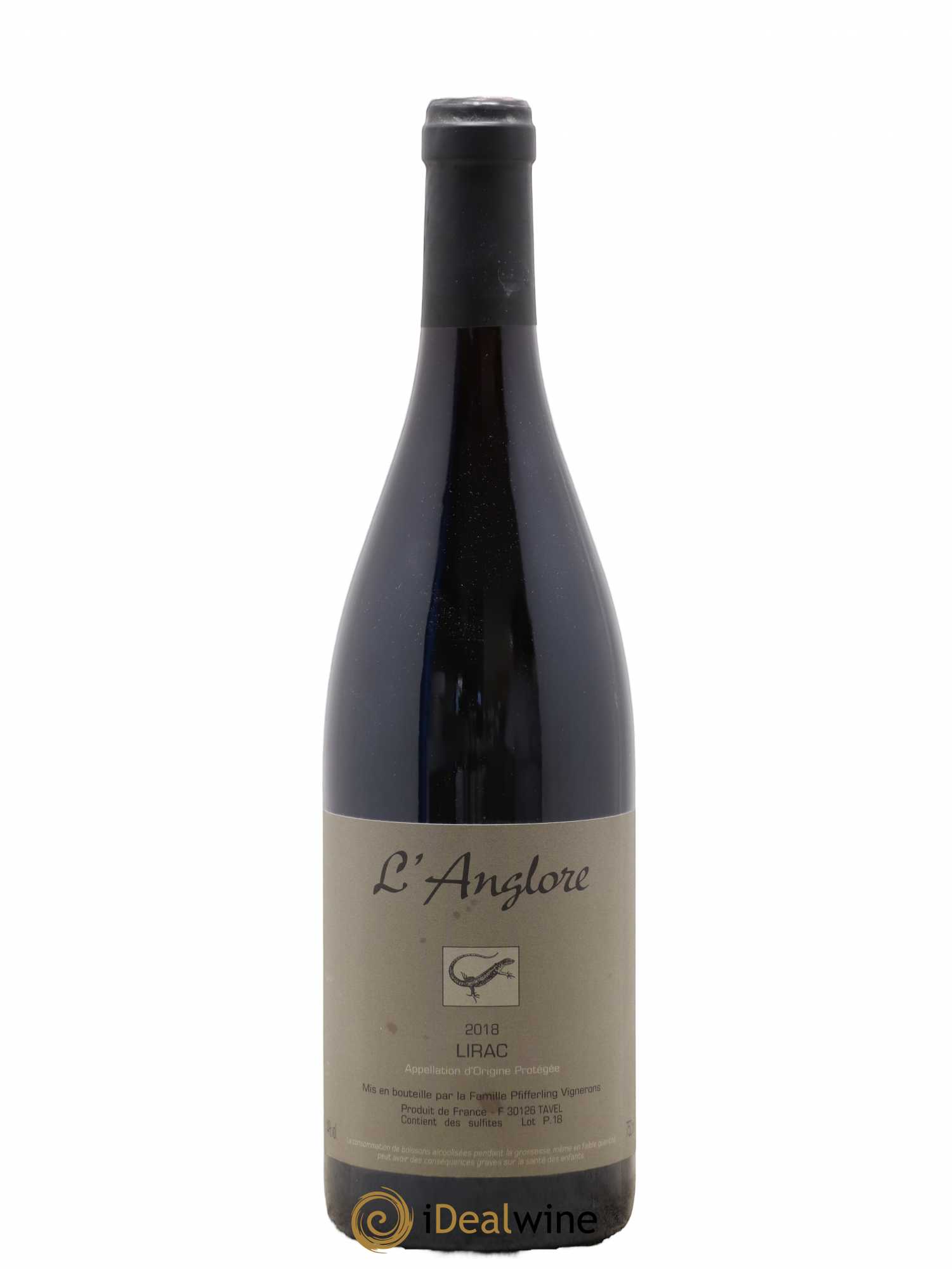 Lirac L'Anglore 2018 - Lot de 1 bouteille - 0