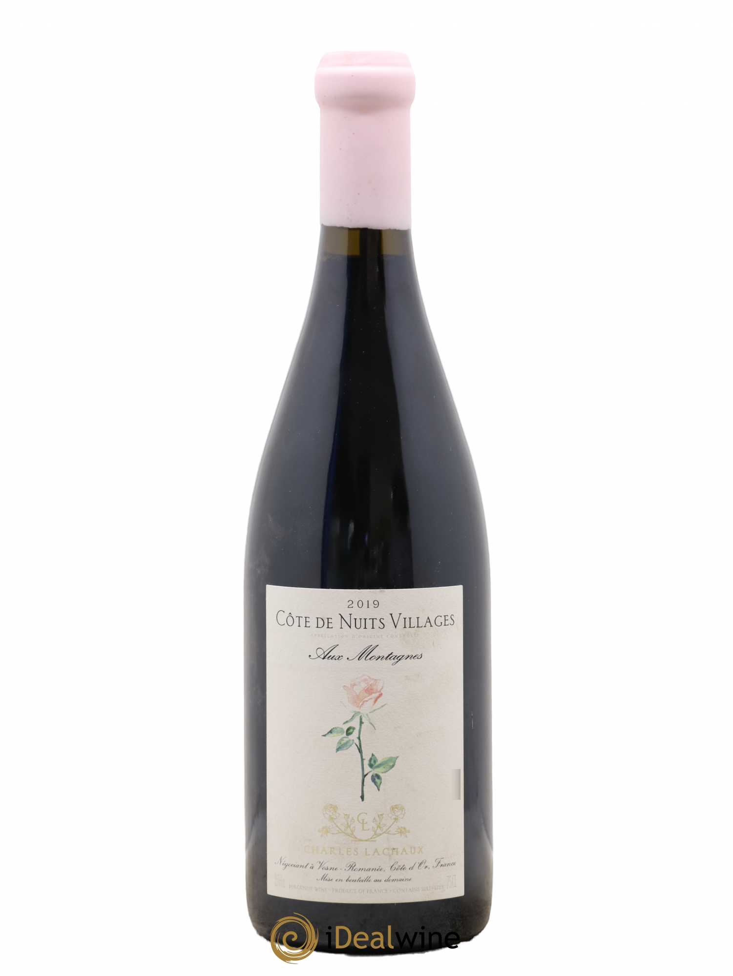 Côte de Nuits-Villages Aux Montagnes Charles Lachaux 2019 - Lot de 1 bouteille - 0