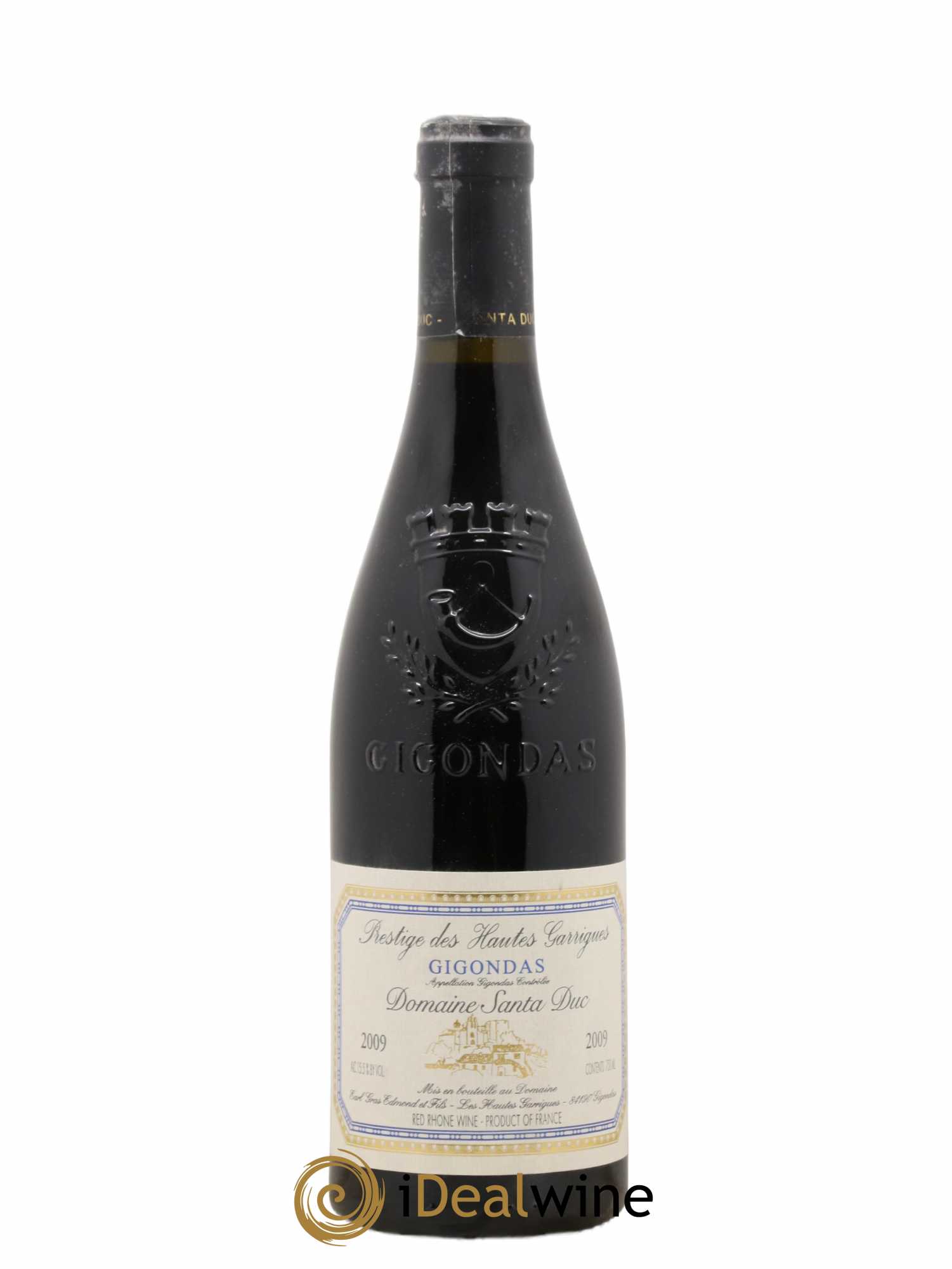 Gigondas Santa Duc (Domaine) Hautes Garrigues Famille Gras 2009 - Lot de 1 bouteille - 0