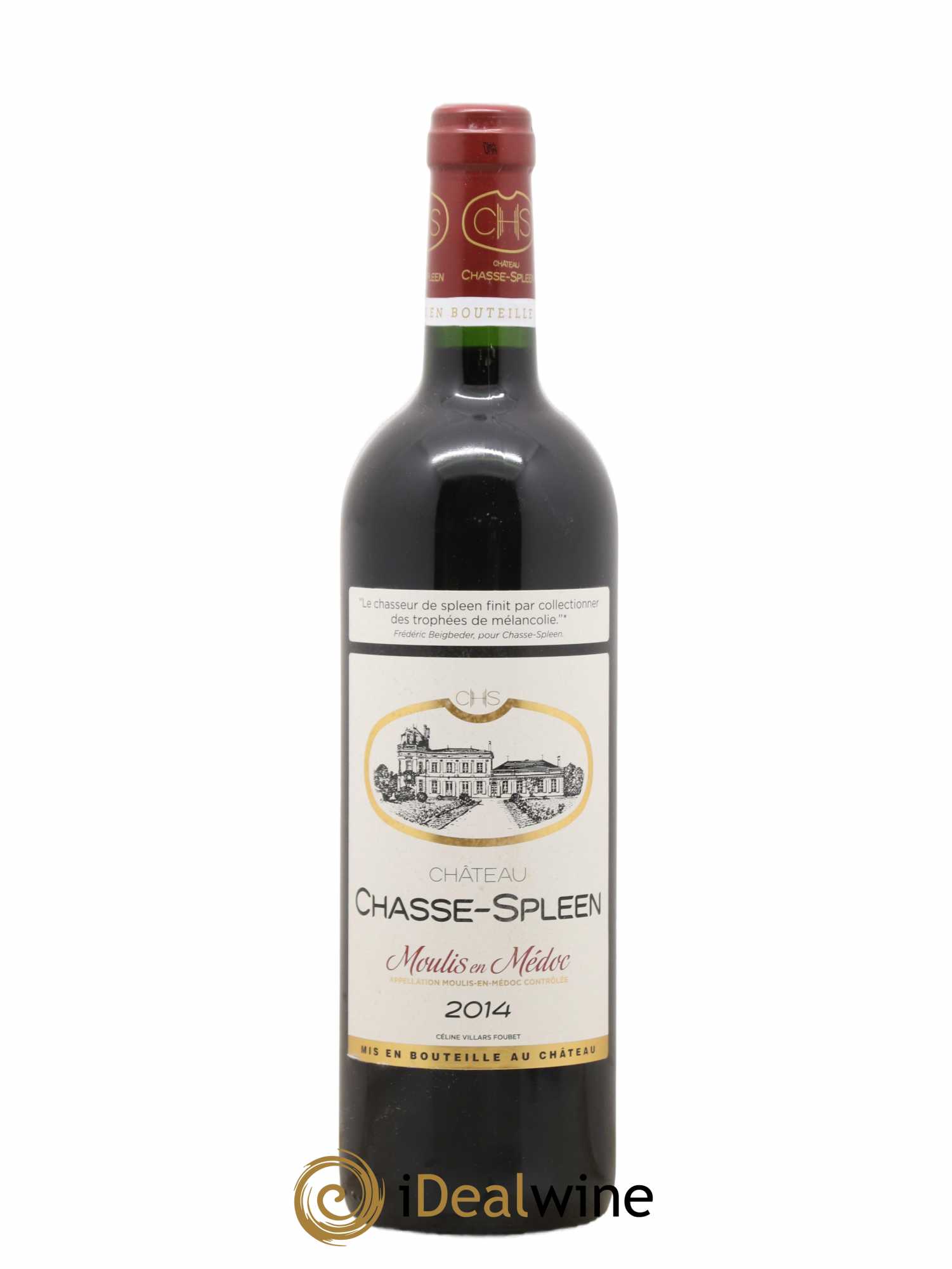 Château Chasse Spleen 2014 - Lot de 1 bouteille - 0