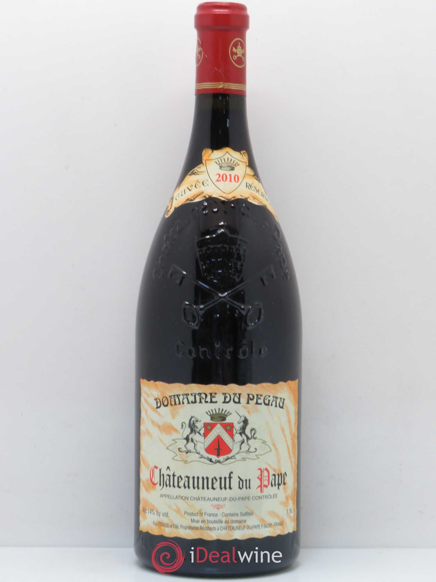 Châteauneuf-du-Pape Domaine du Pégau Cuvée Réservée Paul et Laurence Féraud 2010 - Lot de 1 magnum - 0