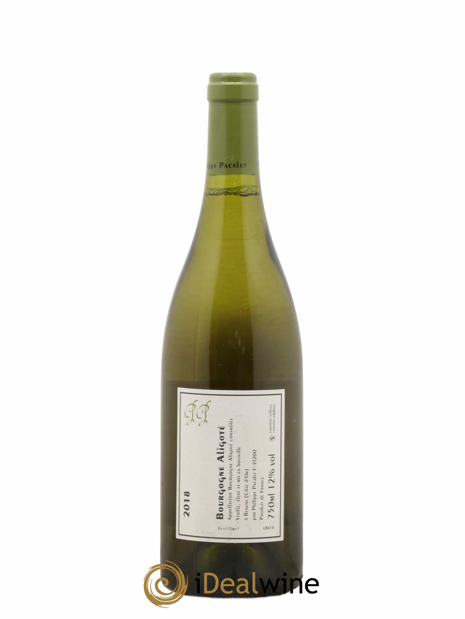 Bourgogne Aligoté Philippe Pacalet 2018 - Posten von 1 Flasche - 1