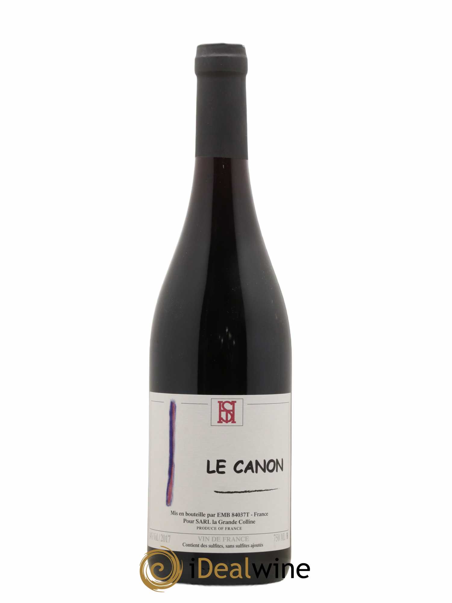 Vin de France Le Canon Hirotake Ooka - Domaine La Grande Colline 2017 - Lot de 1 bouteille - 0