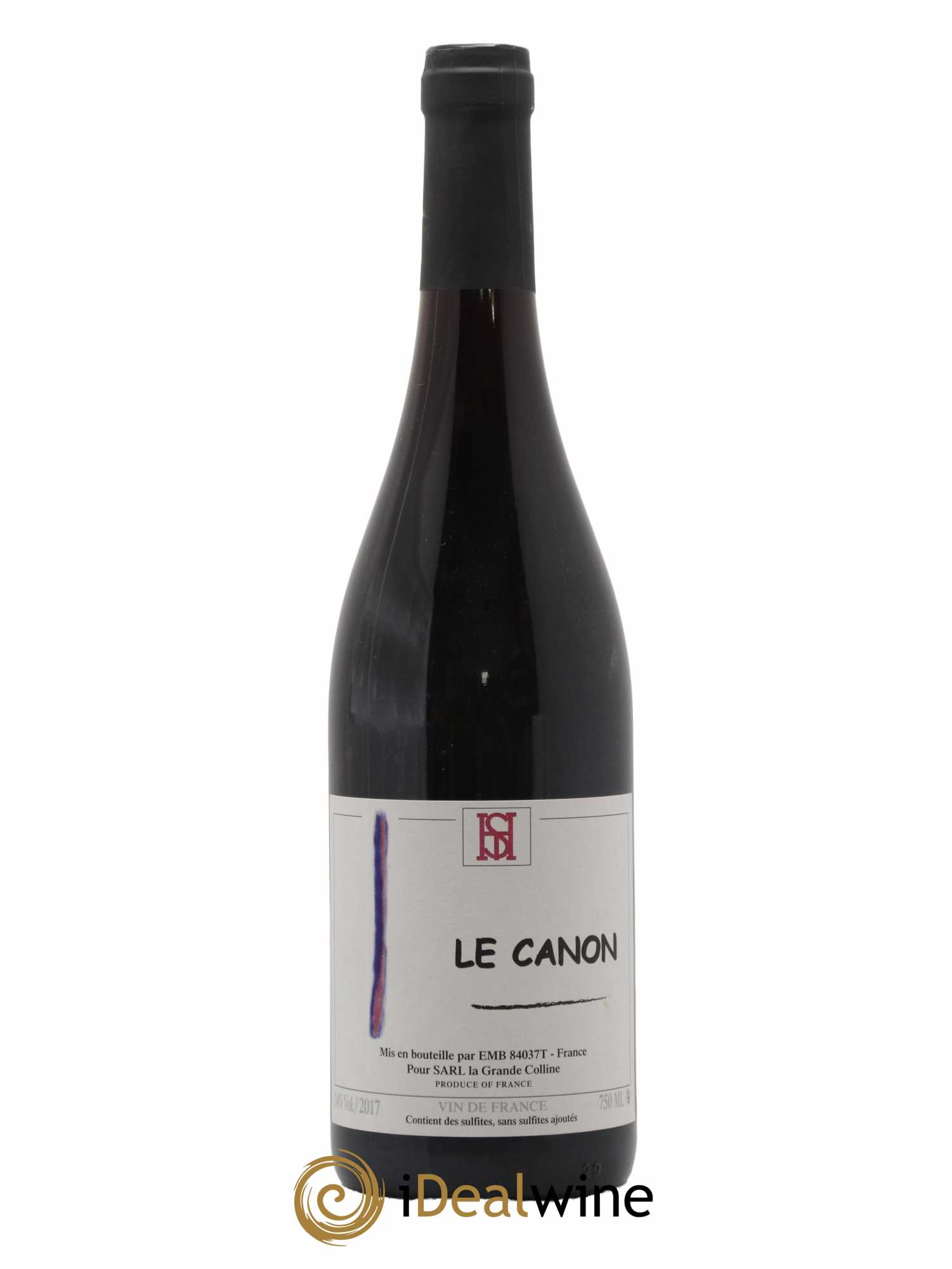 Vin de France Le Canon Hirotake Ooka - Domaine La Grande Colline 2017 - Lot de 1 bouteille - 0