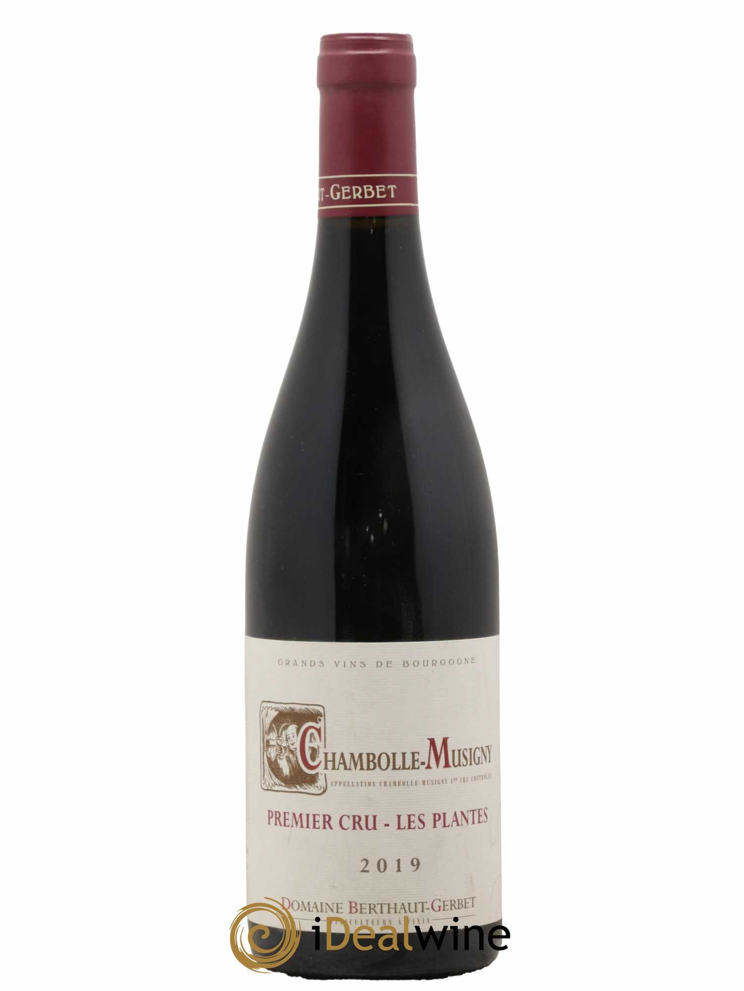 Chambolle-Musigny 1er Cru Les Plantes Berthaut Gerbet (Domaine) 2019 - Lot of 1 bottle - 0