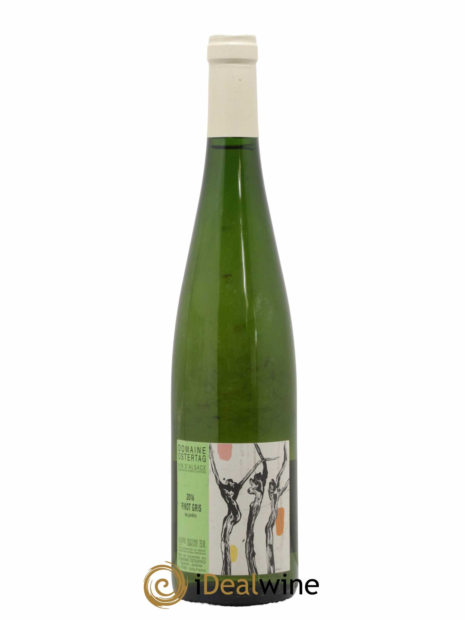 Alsace Pinot Gris Les Jardins Ostertag (Domaine) 2016 - Lot de 1 bouteille - 0