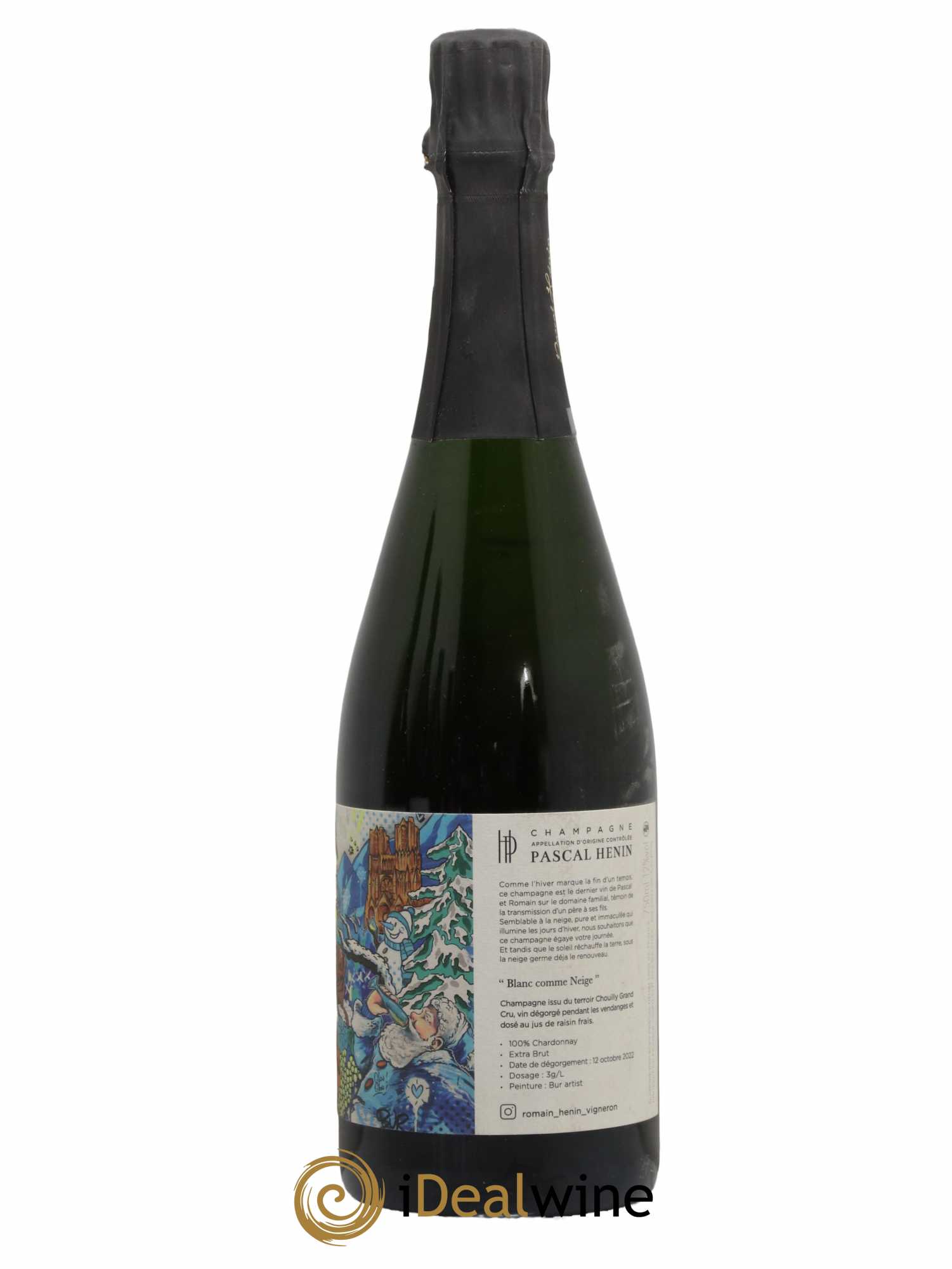 Blanc Comme Neige Pascal Henin - Romain Henin - Lot de 1 bouteille - 0