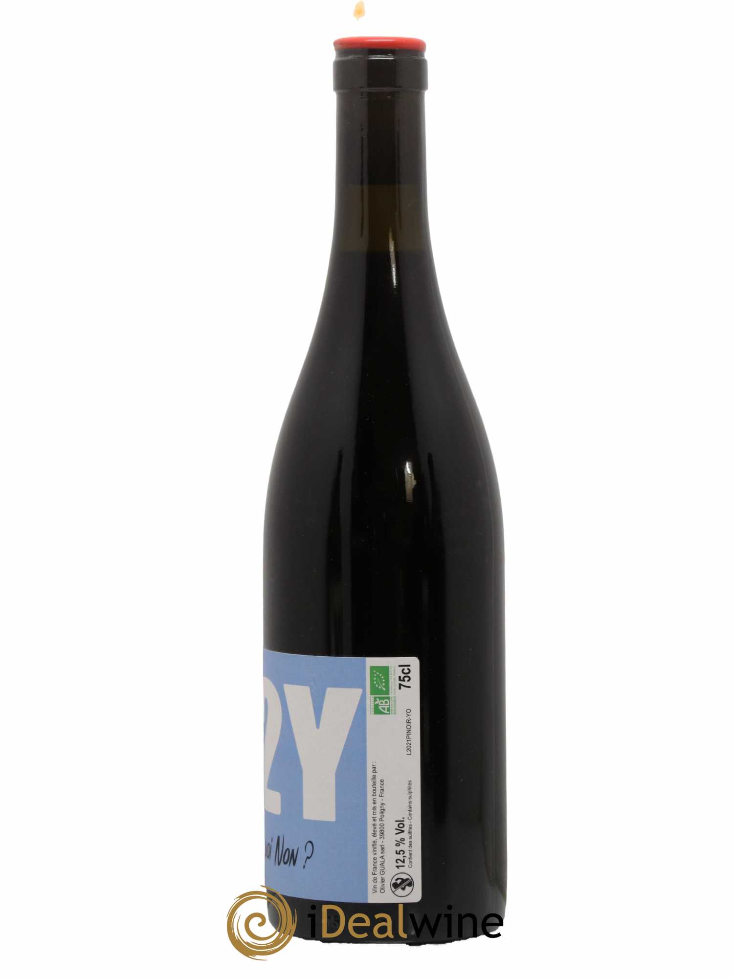 Vin de France Pourquoi Non ? O2Y 2021 - Lot de 1 bouteille - 1