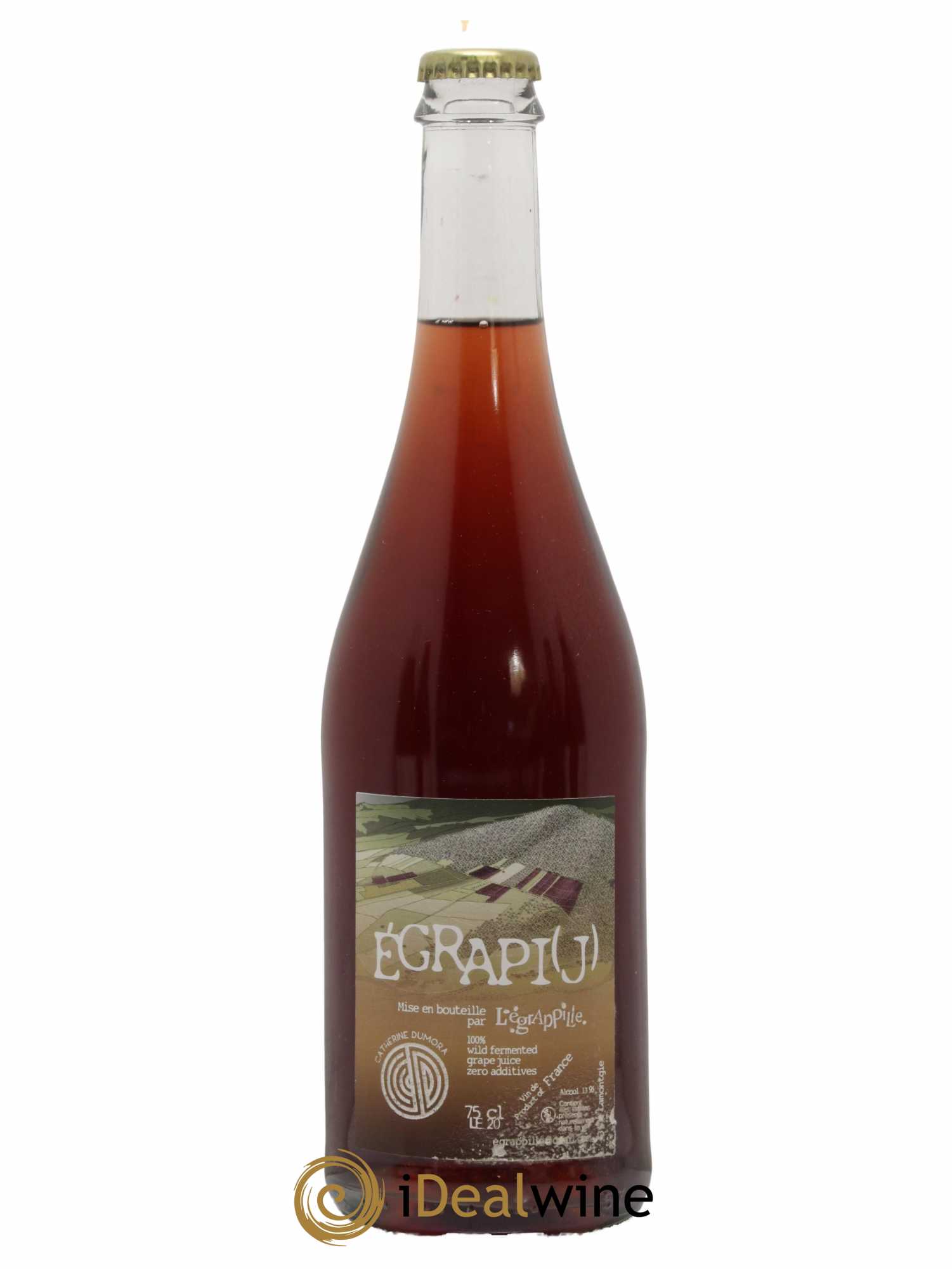 Vin de France De l'Egrappille - Catherine Dumora 2020 - Lot de 1 bouteille - 0