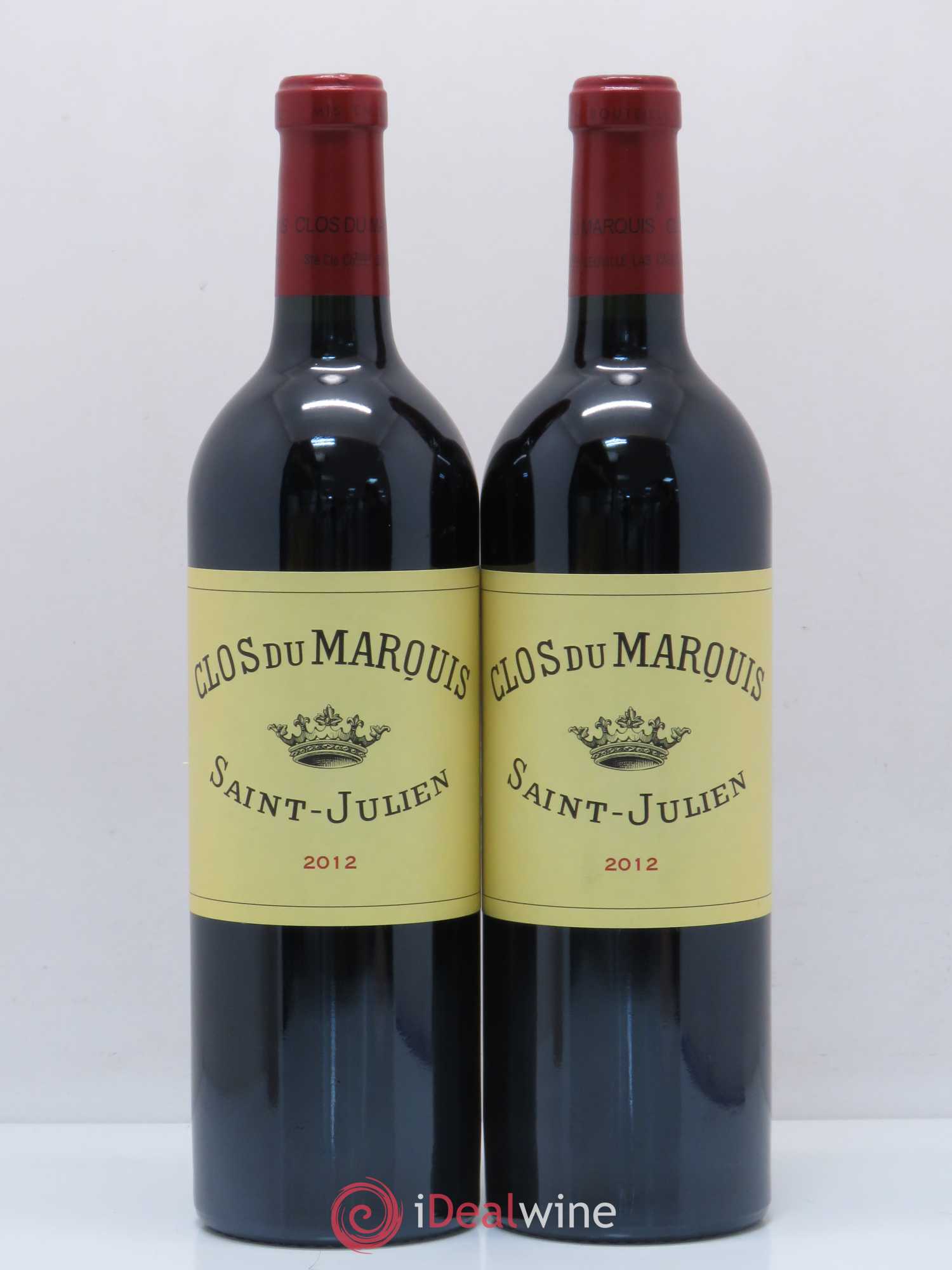 Clos du Marquis 2012 - Lot de 2 bouteilles - 0
