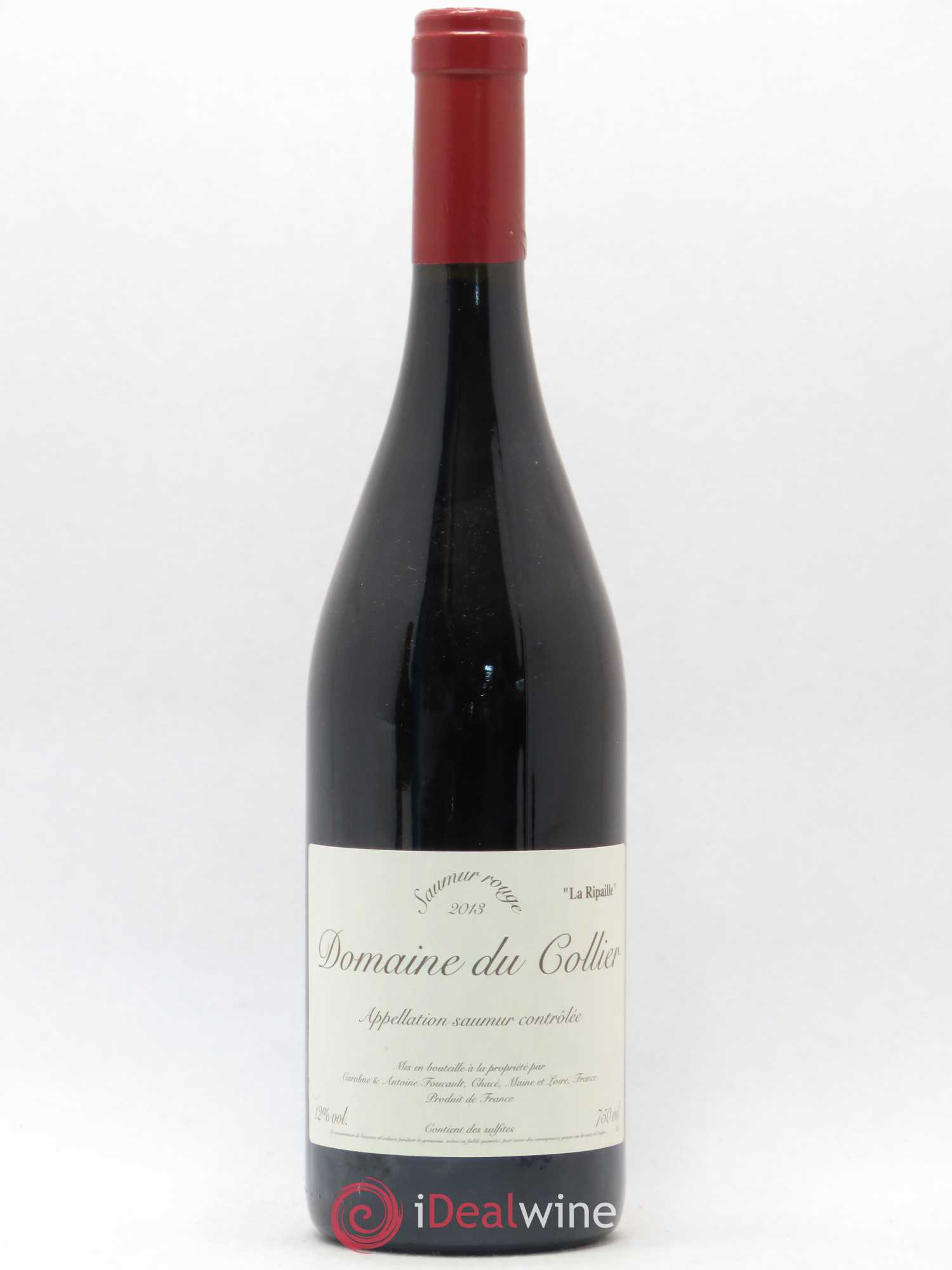 Saumur La Ripaille Domaine du Collier 2013 - Lot de 1 bouteille - 0