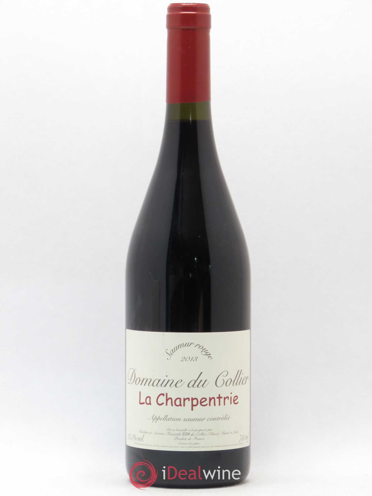 Saumur La Charpentrie Domaine du Collier 2013 - Lot de 1 bouteille - 0