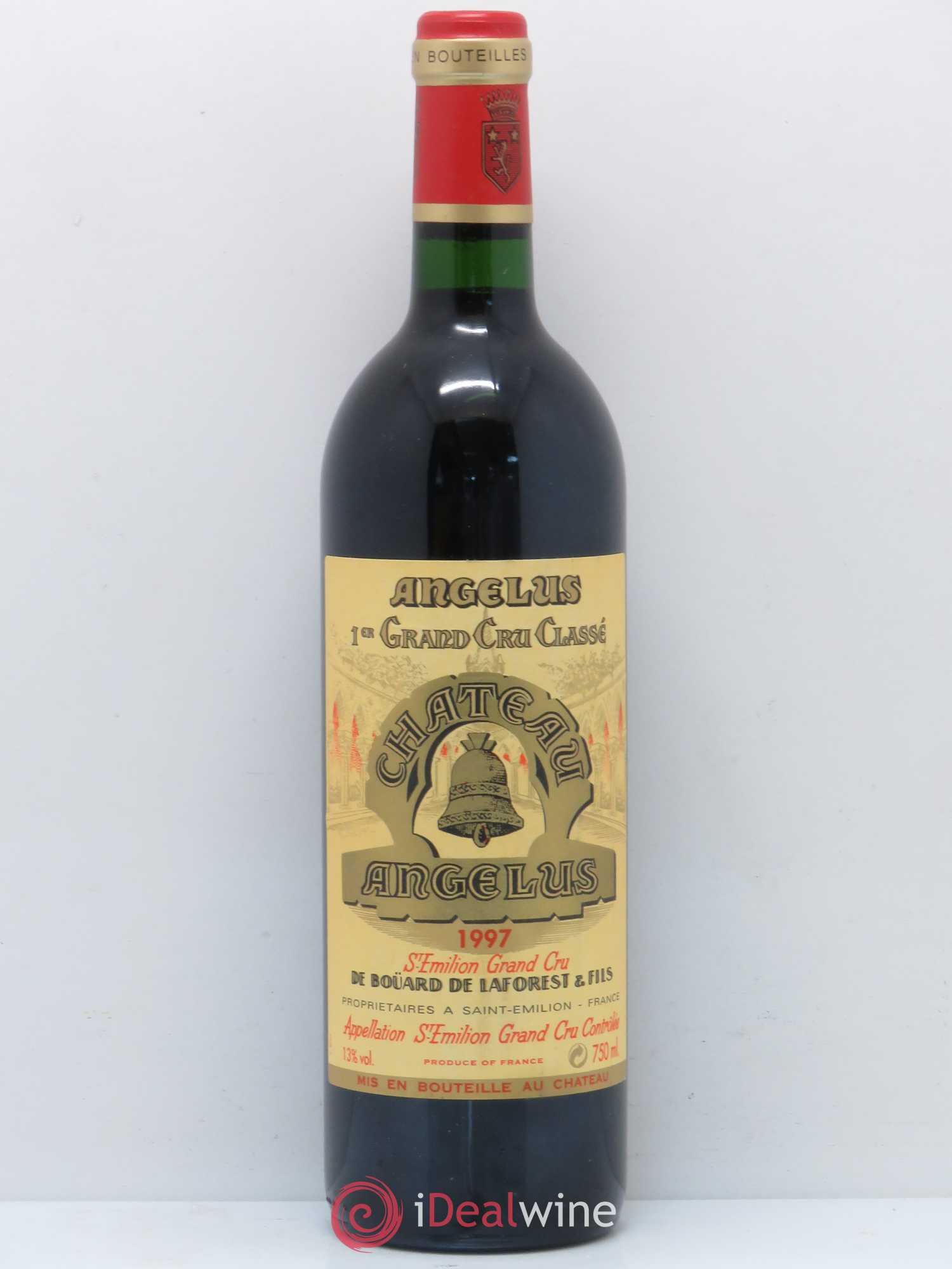 Château Angélus 1er Grand Cru Classé A 1997 - Lot de 1 bouteille - 0