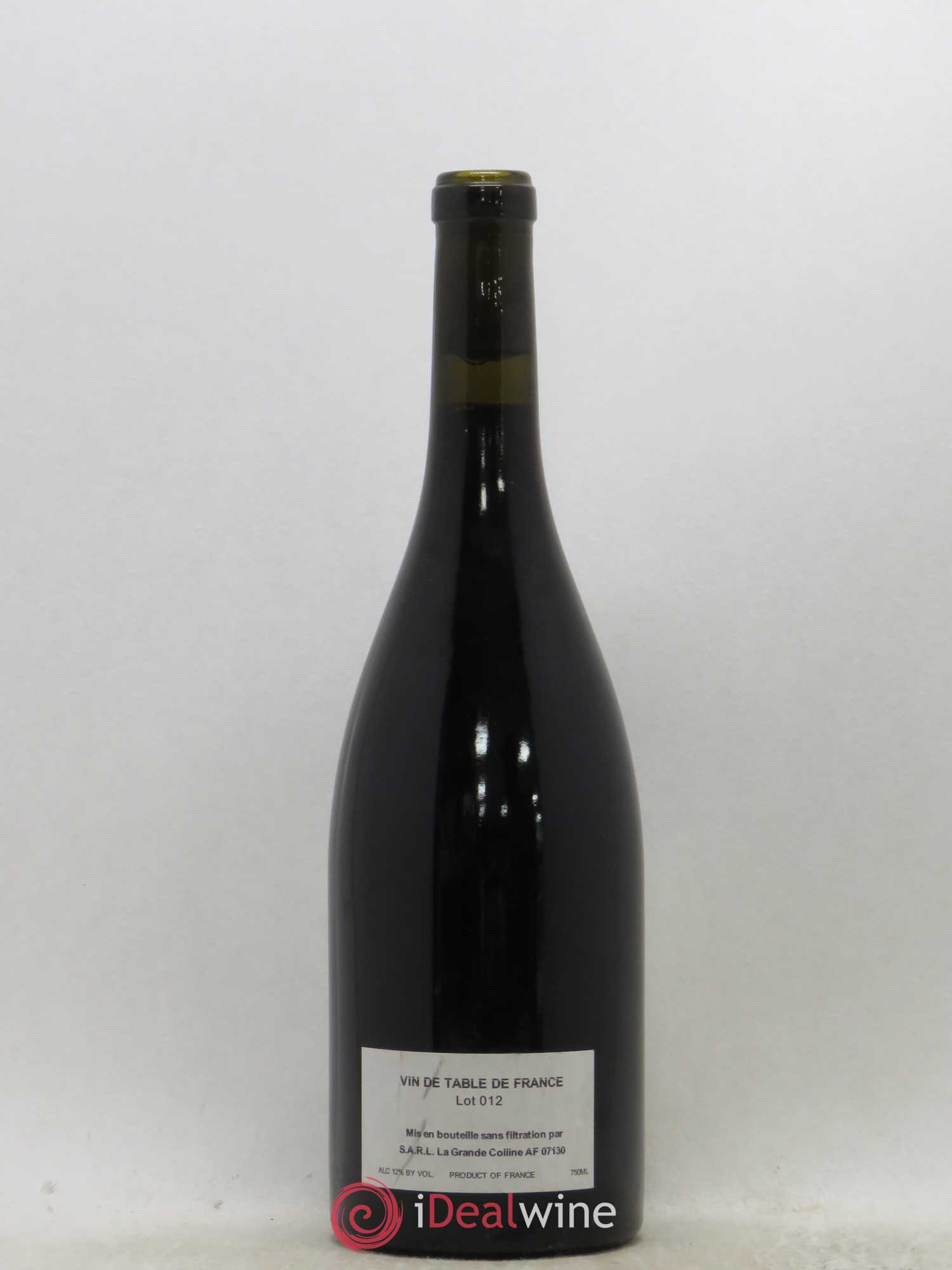 Vin de France (Ex Cornas) Hirotake Ooka - Domaine La Grande Colline 2012 - Lot de 1 bouteille - 1