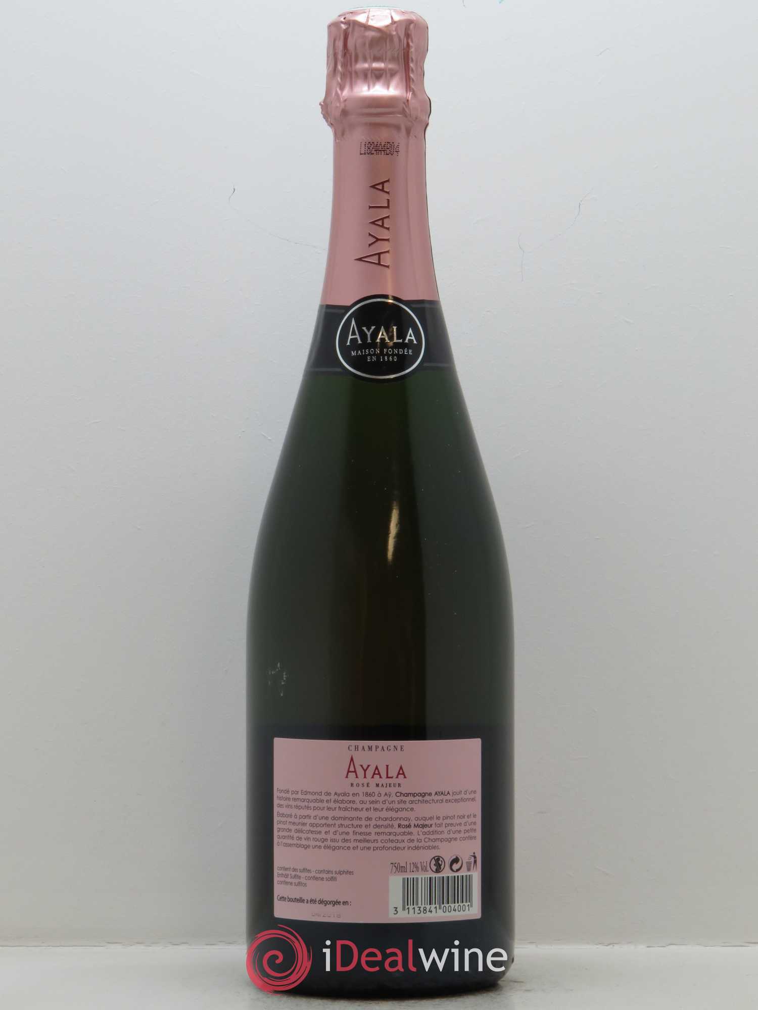 Rosé Majeur Ayala - Lot de 1 bouteille - 1