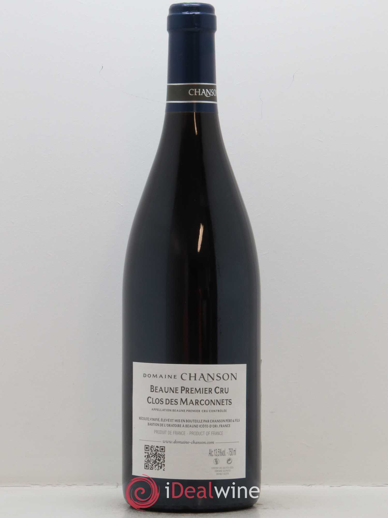 Beaune 1er Cru Clos des Marconnets Chanson 2016 - Lot de 1 bouteille - 1