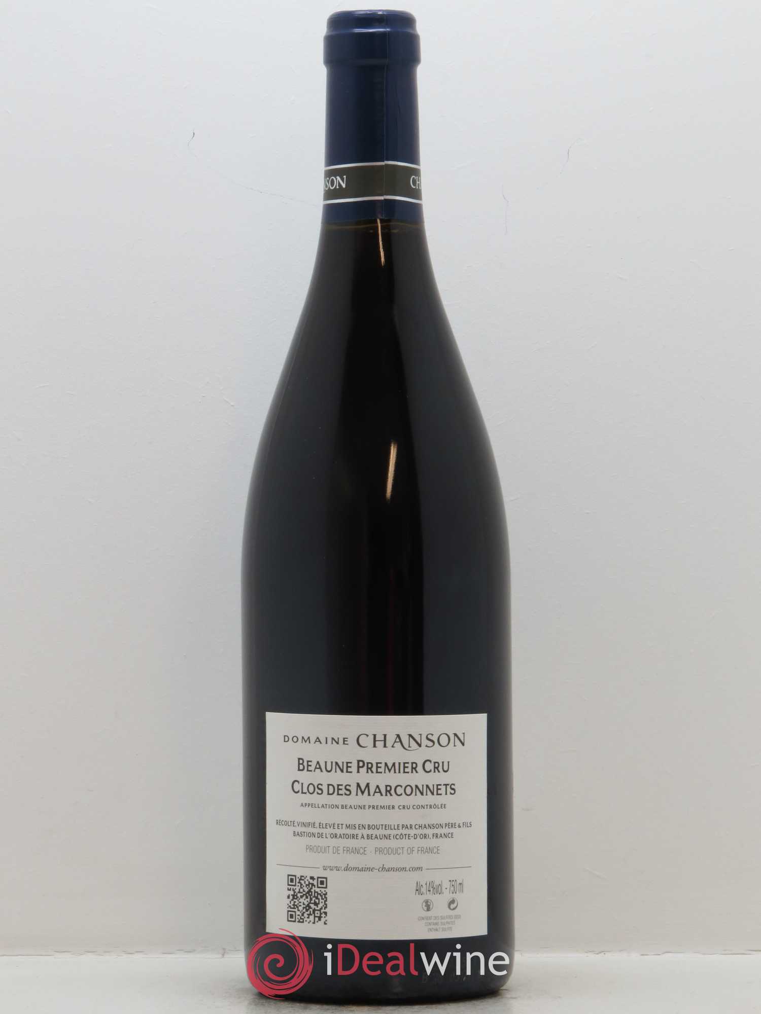 Beaune 1er Cru Clos des Marconnets Chanson 2015 - Lot de 1 bouteille - 1
