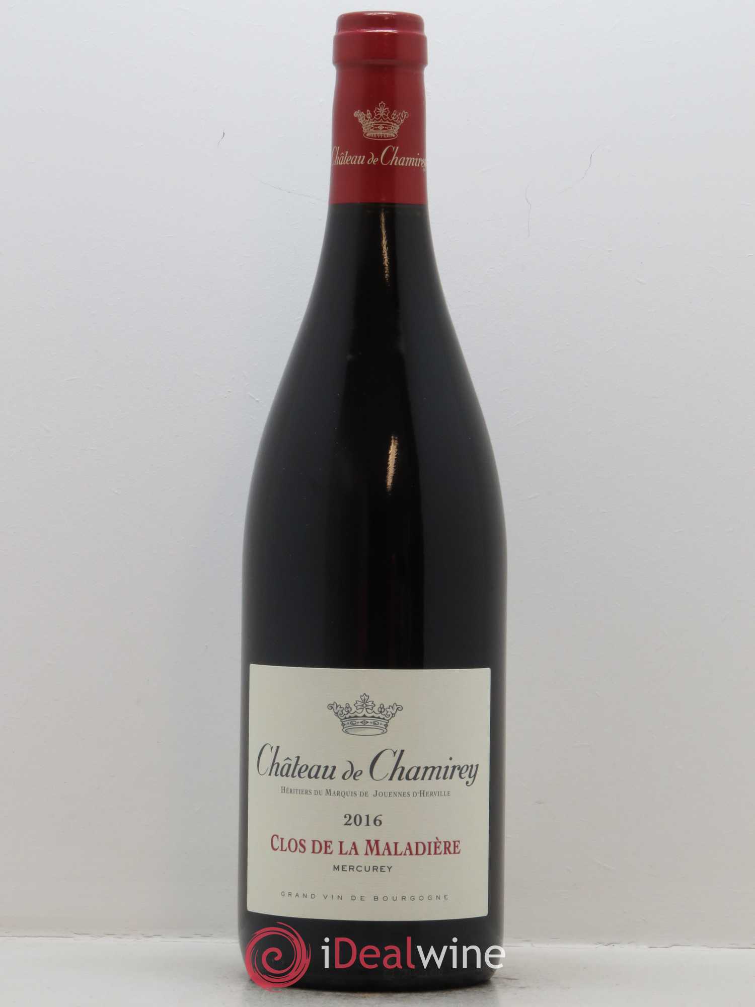 Mercurey Clos de la Maladière Château de Chamirey 2016 - Lot de 1 bouteille - 0