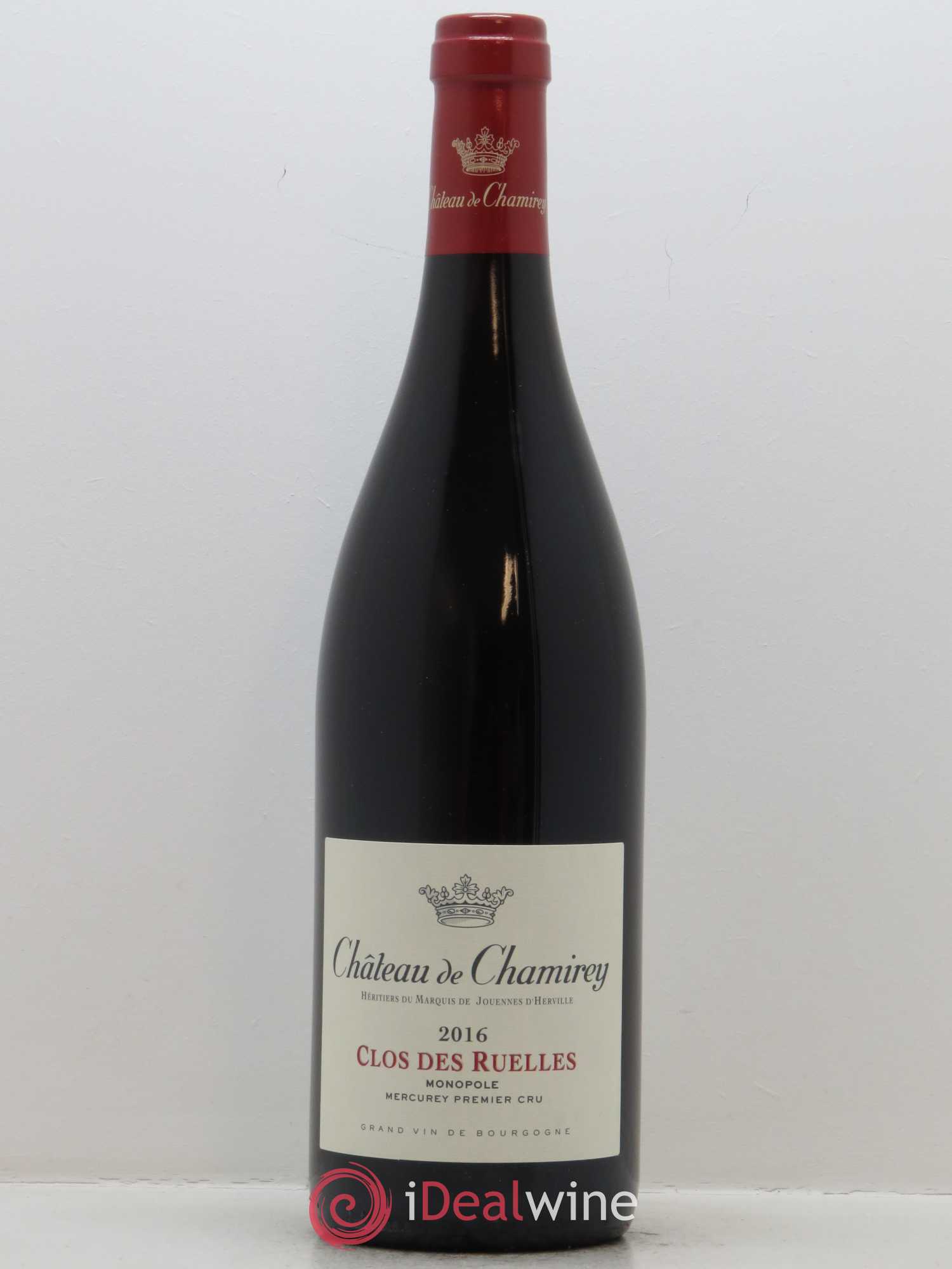 Mercurey 1er Cru Clos des Ruelles Château de Chamirey 2016 - Lot de 1 bouteille - 0