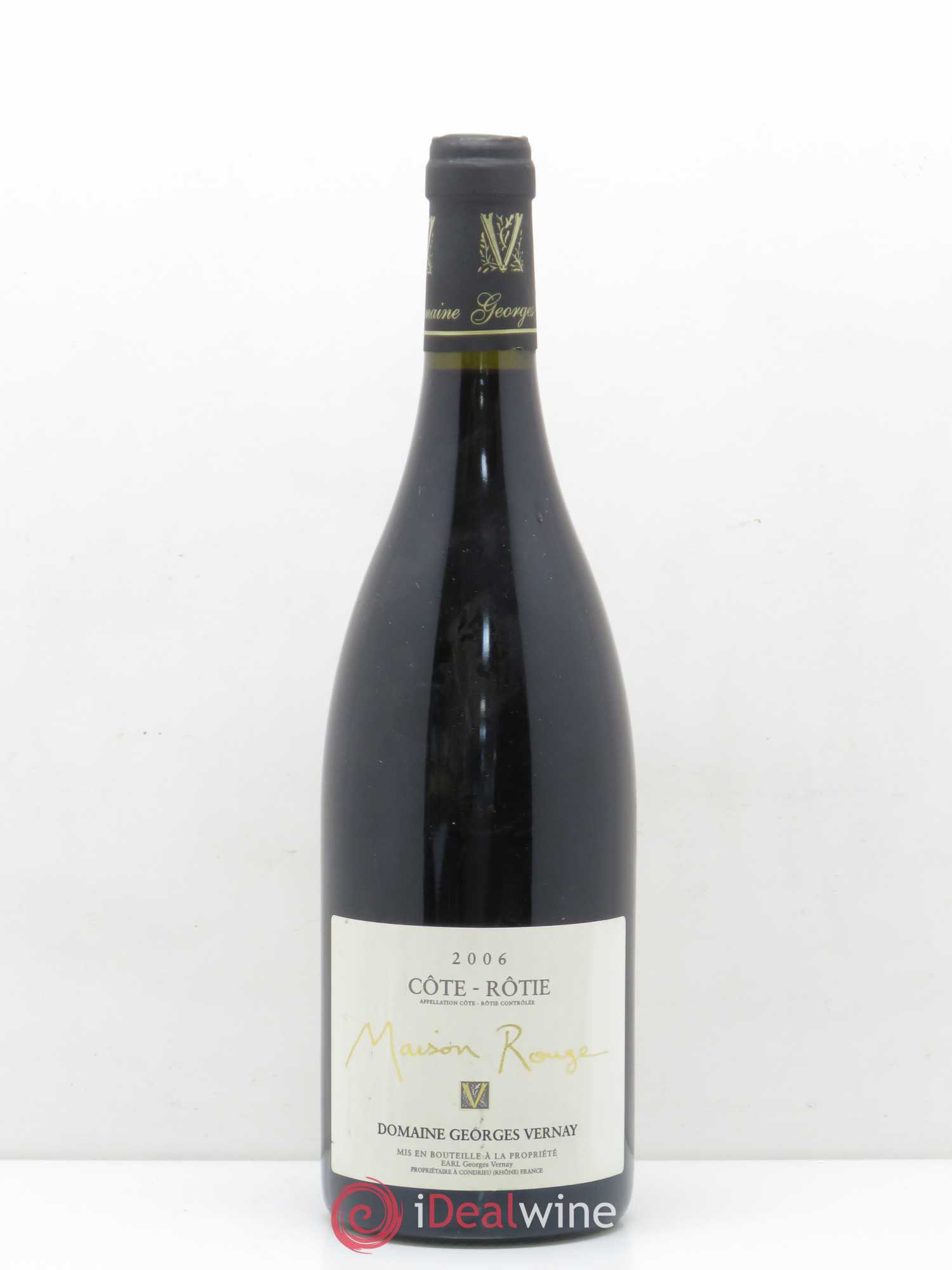 Côte-Rôtie Maison Rouge Georges Vernay 2006 - Lot de 1 bouteille - 0