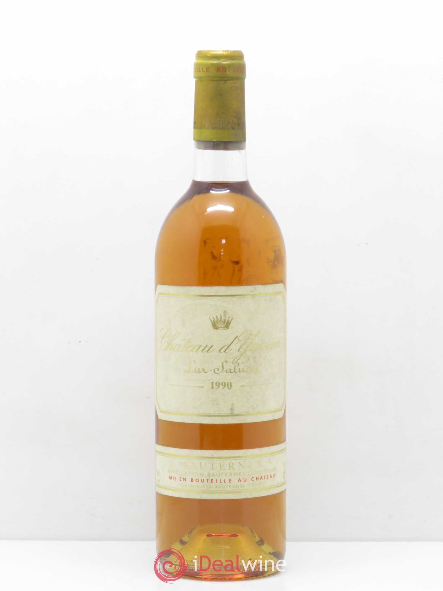 Château d' Yquem 1er Cru Classé Supérieur 1990 - Lotto di 1 bottiglia - 0